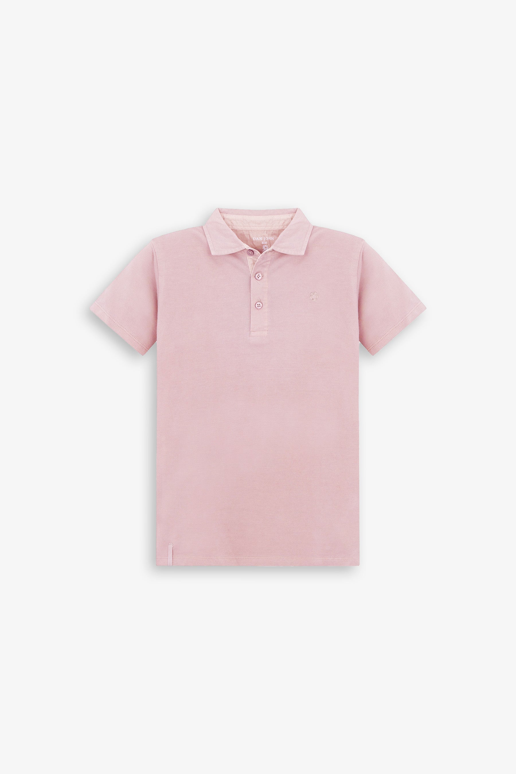 Polo rose piqué Kids