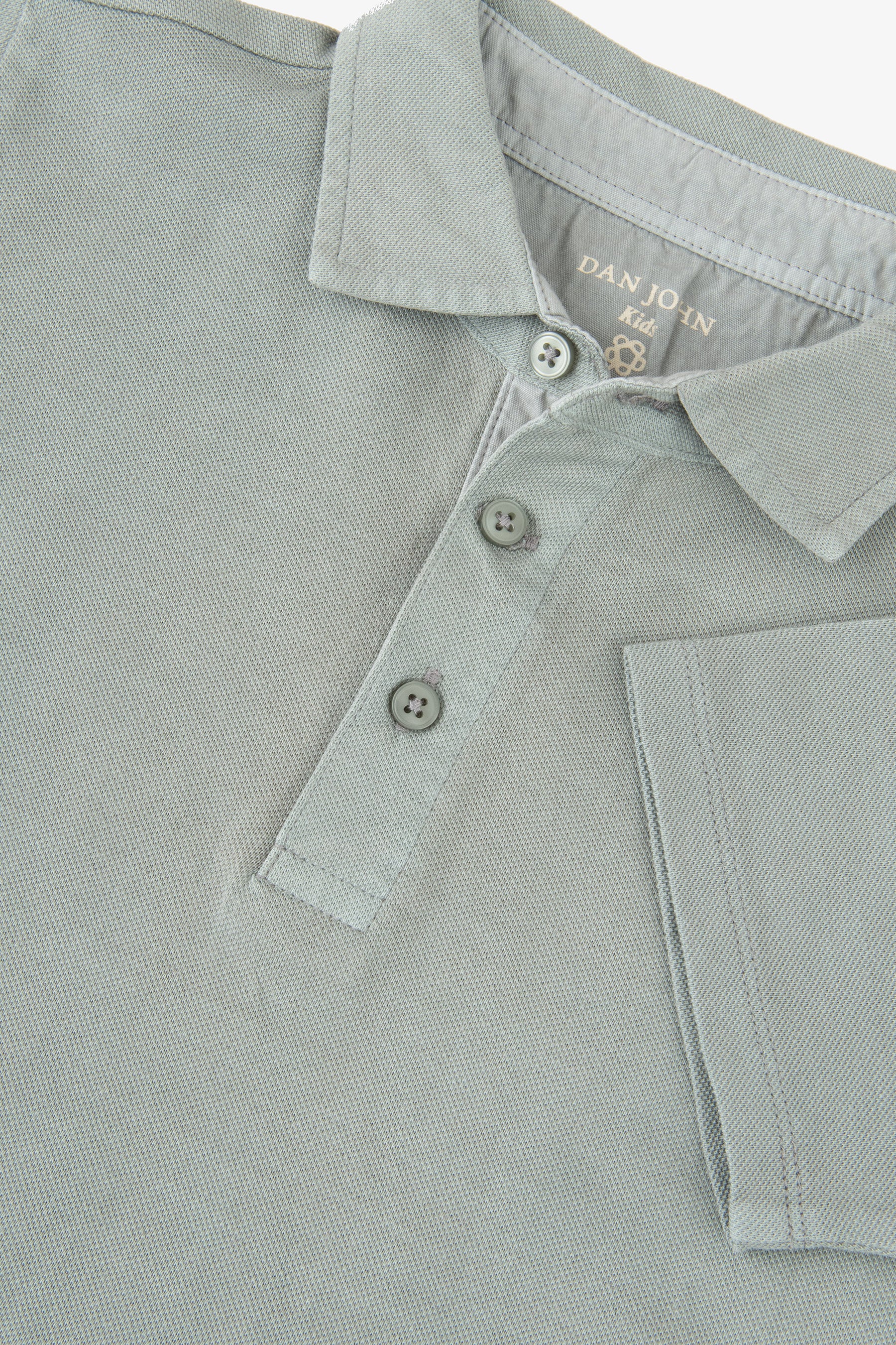 Polo piqué sauge Kids