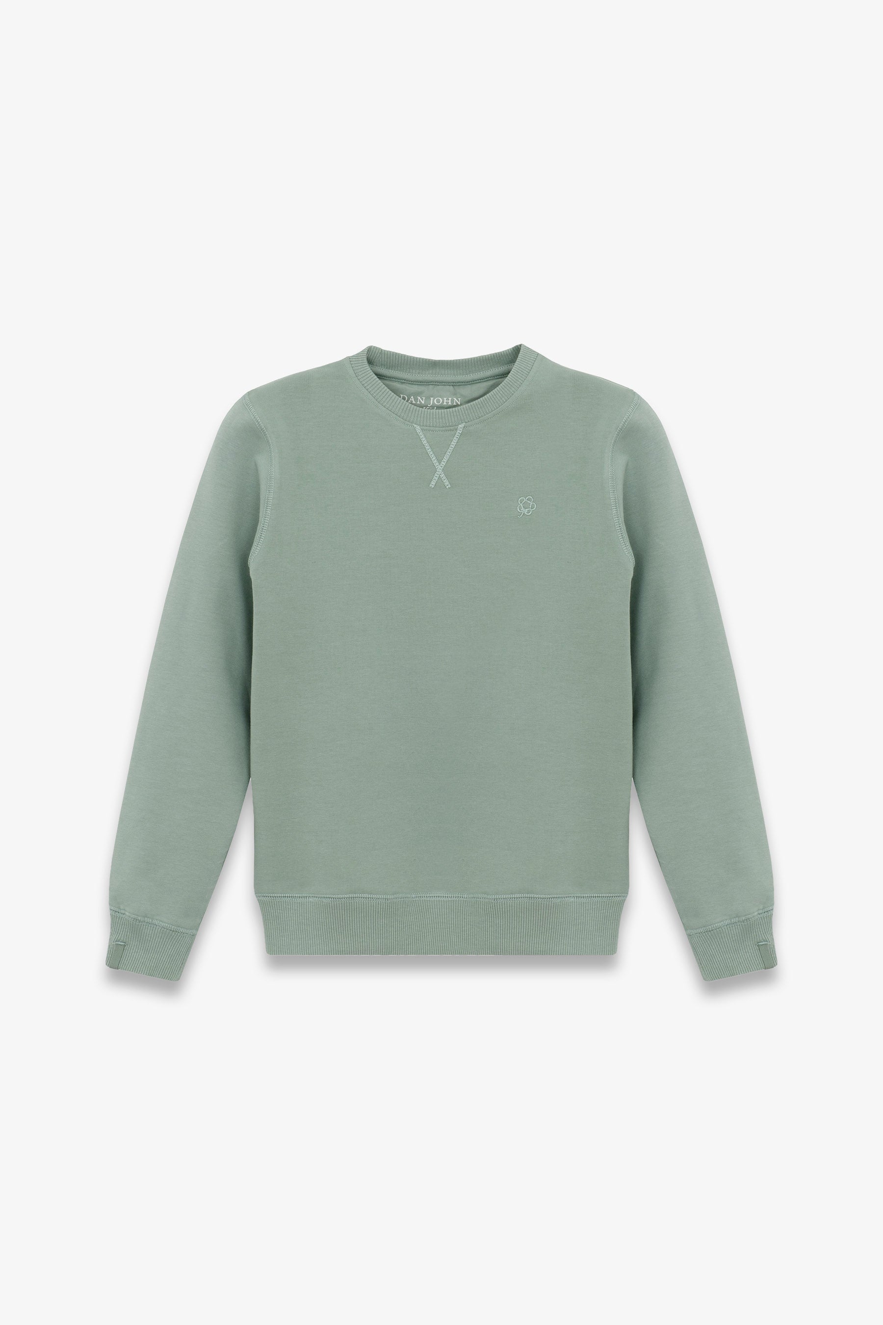 Sweat-shirt ras du cou sauge Kids