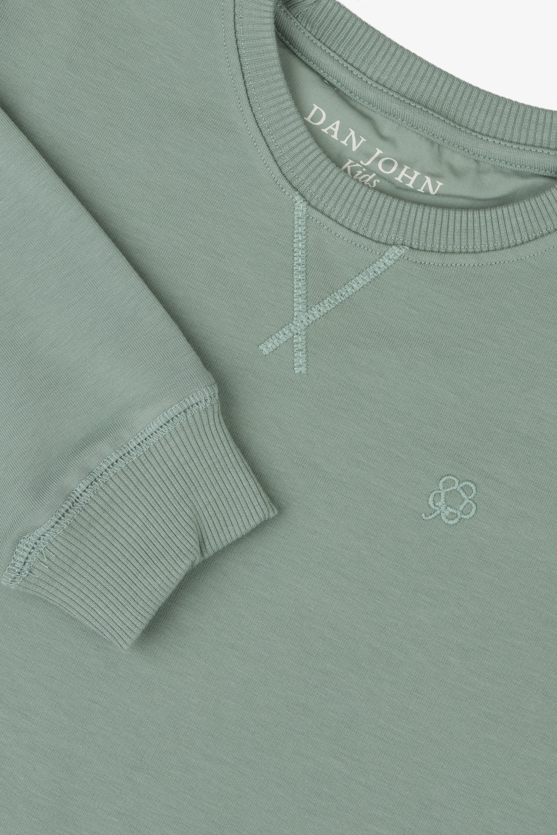 Sweat-shirt ras du cou sauge Kids