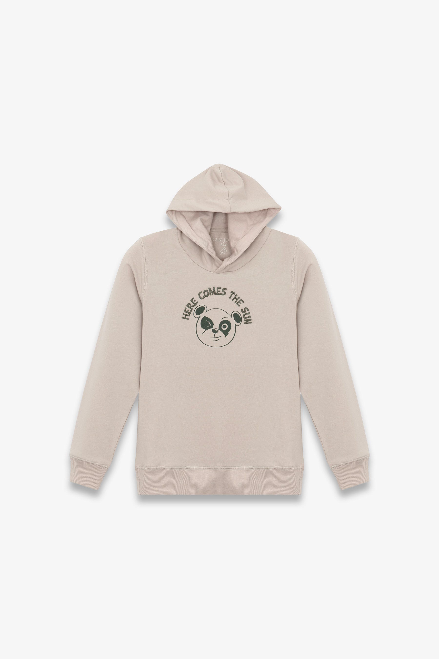 Felpa con cappuccio sabbia Kids