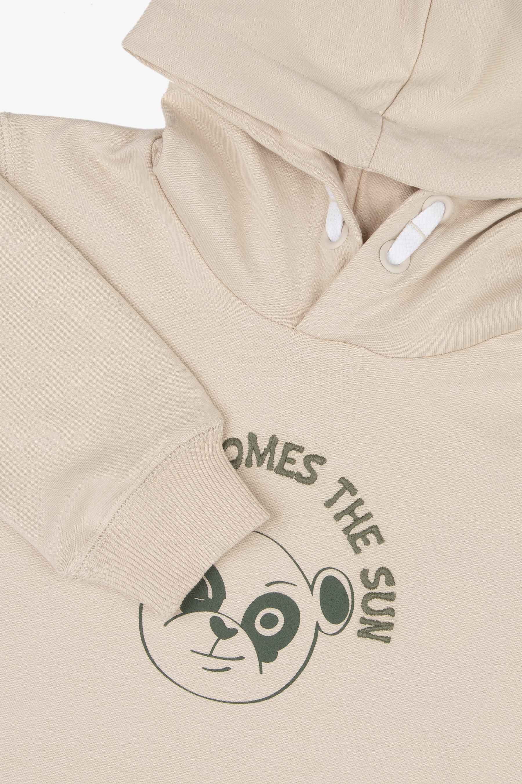 Sweat à capuche sable Kids