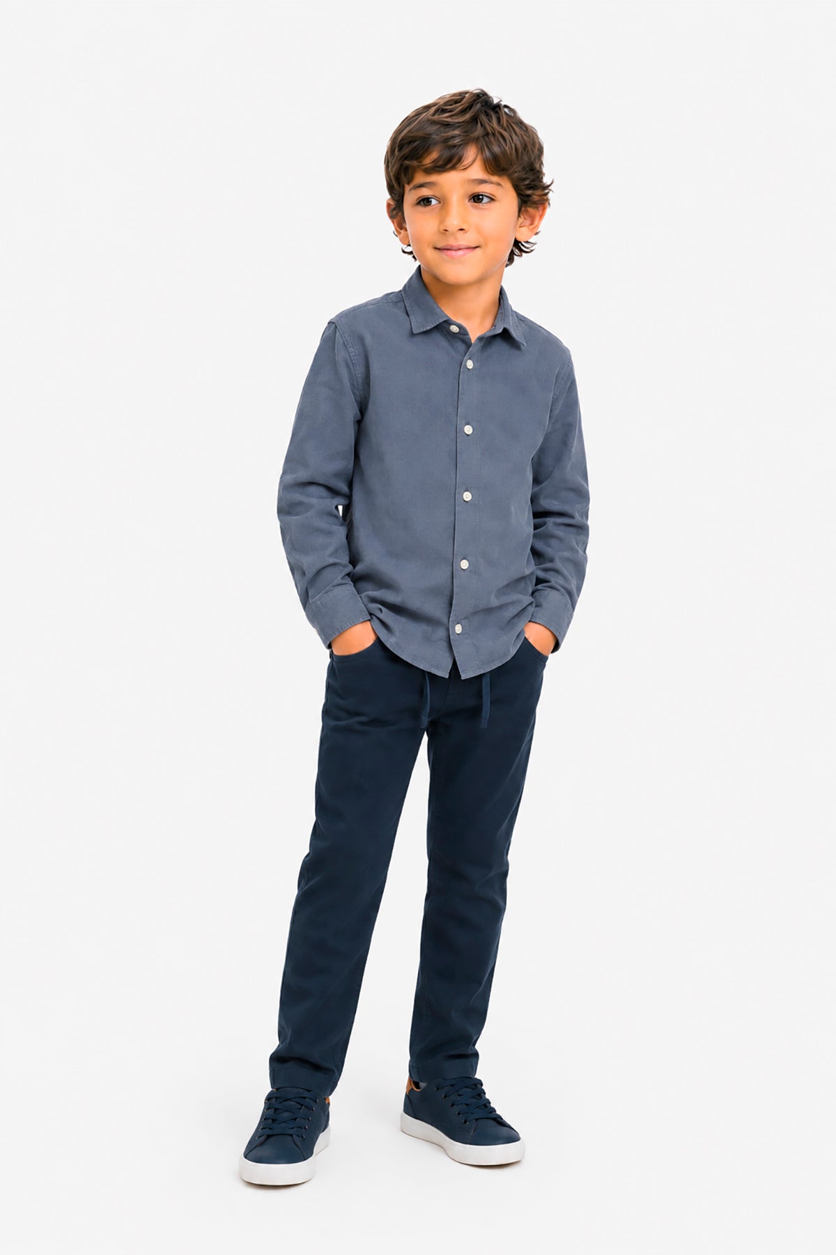 Camicia velluto millerighe carta da zucchero Kids