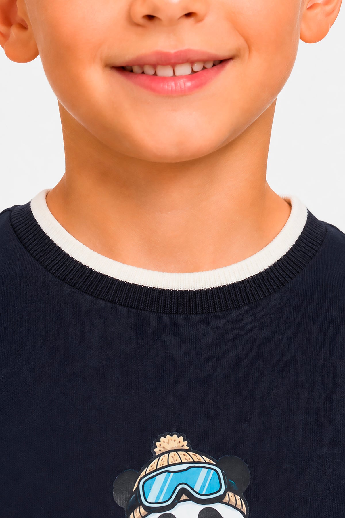 T-shirt in cotone jersey blu Kids