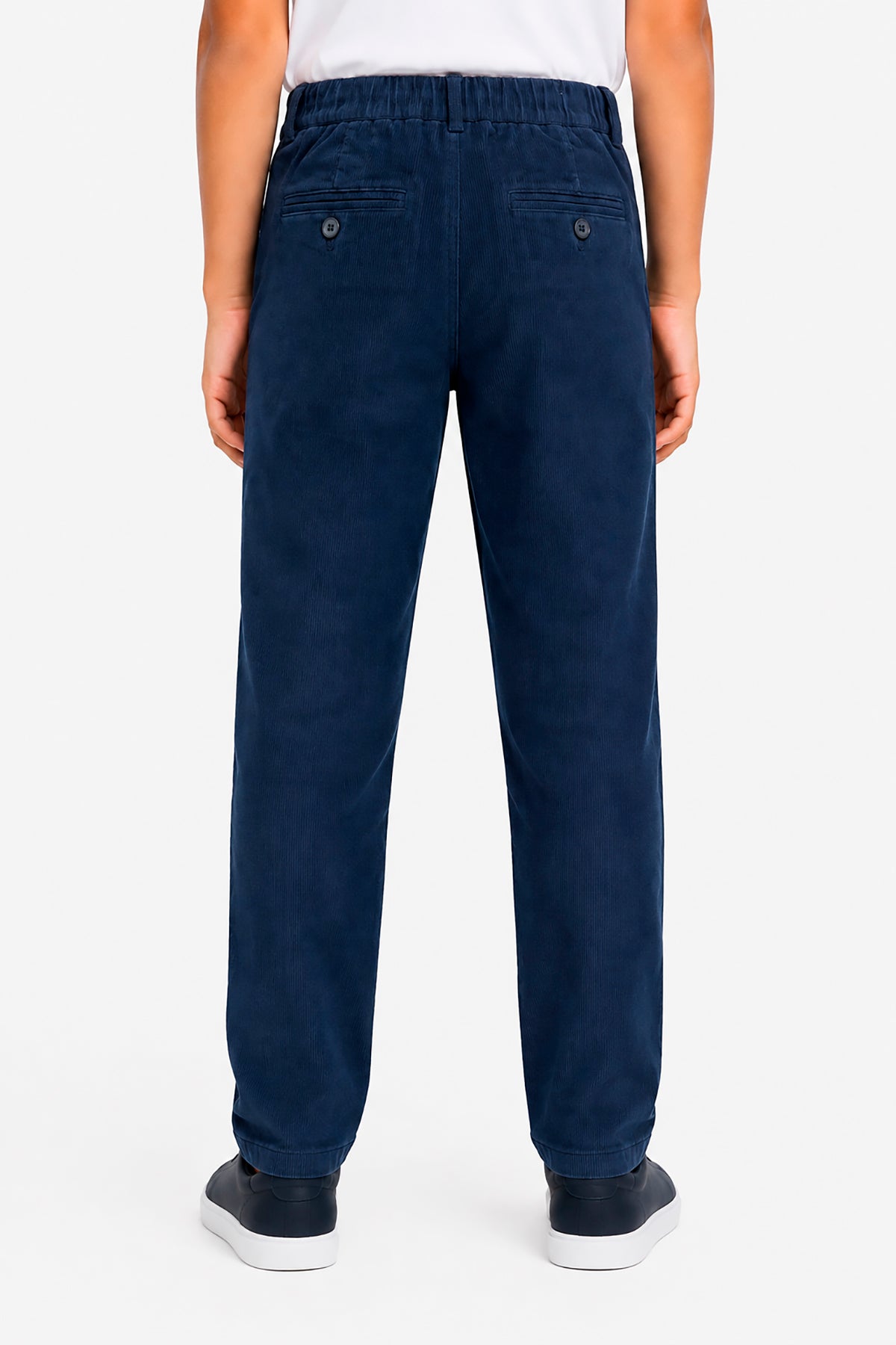 Pantaloni velluto millerighe regular denim Kids