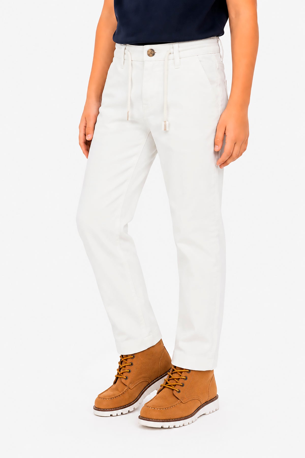 Pantaloni jersey panna Kids
