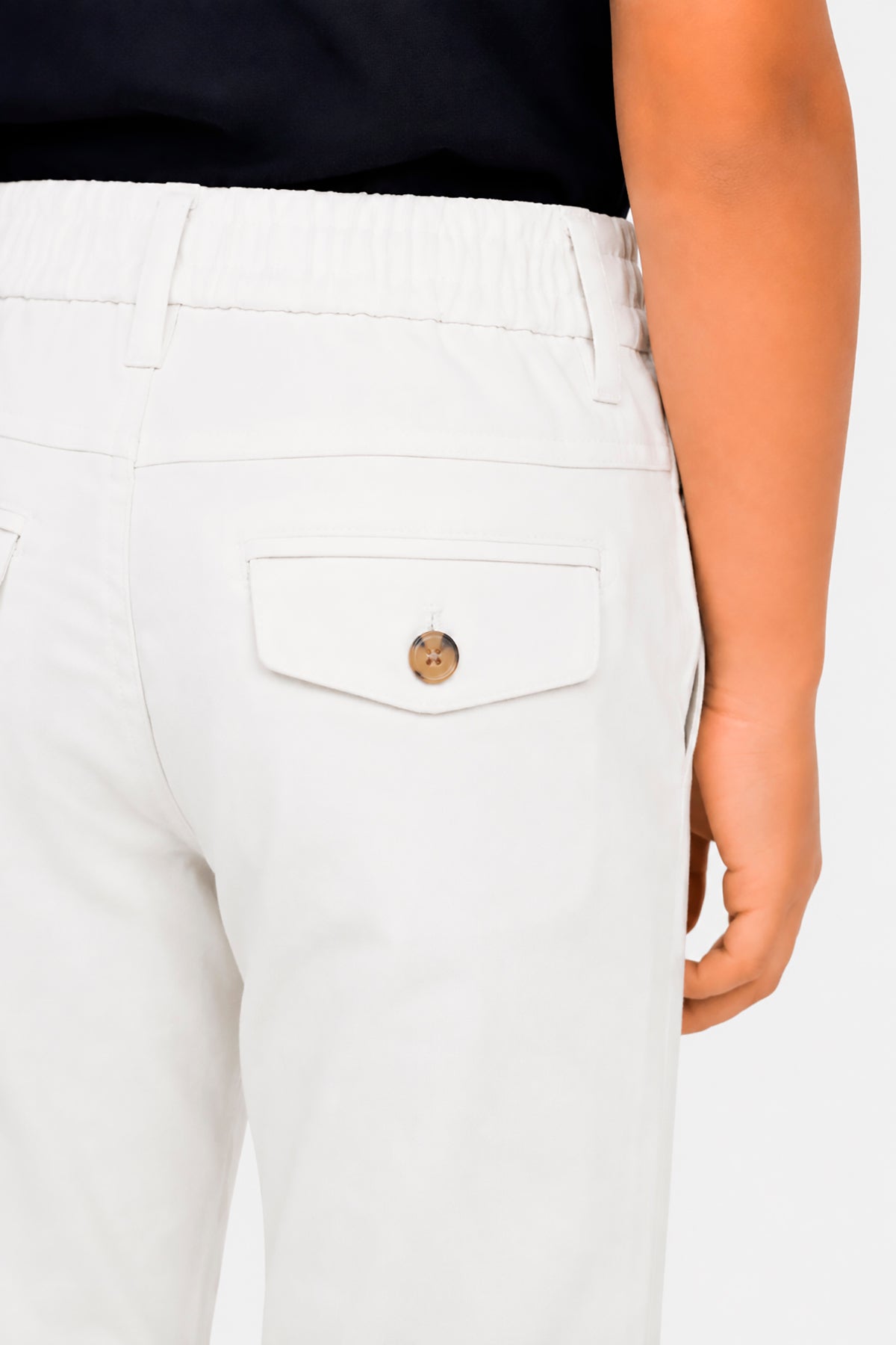 Pantaloni jersey panna Kids
