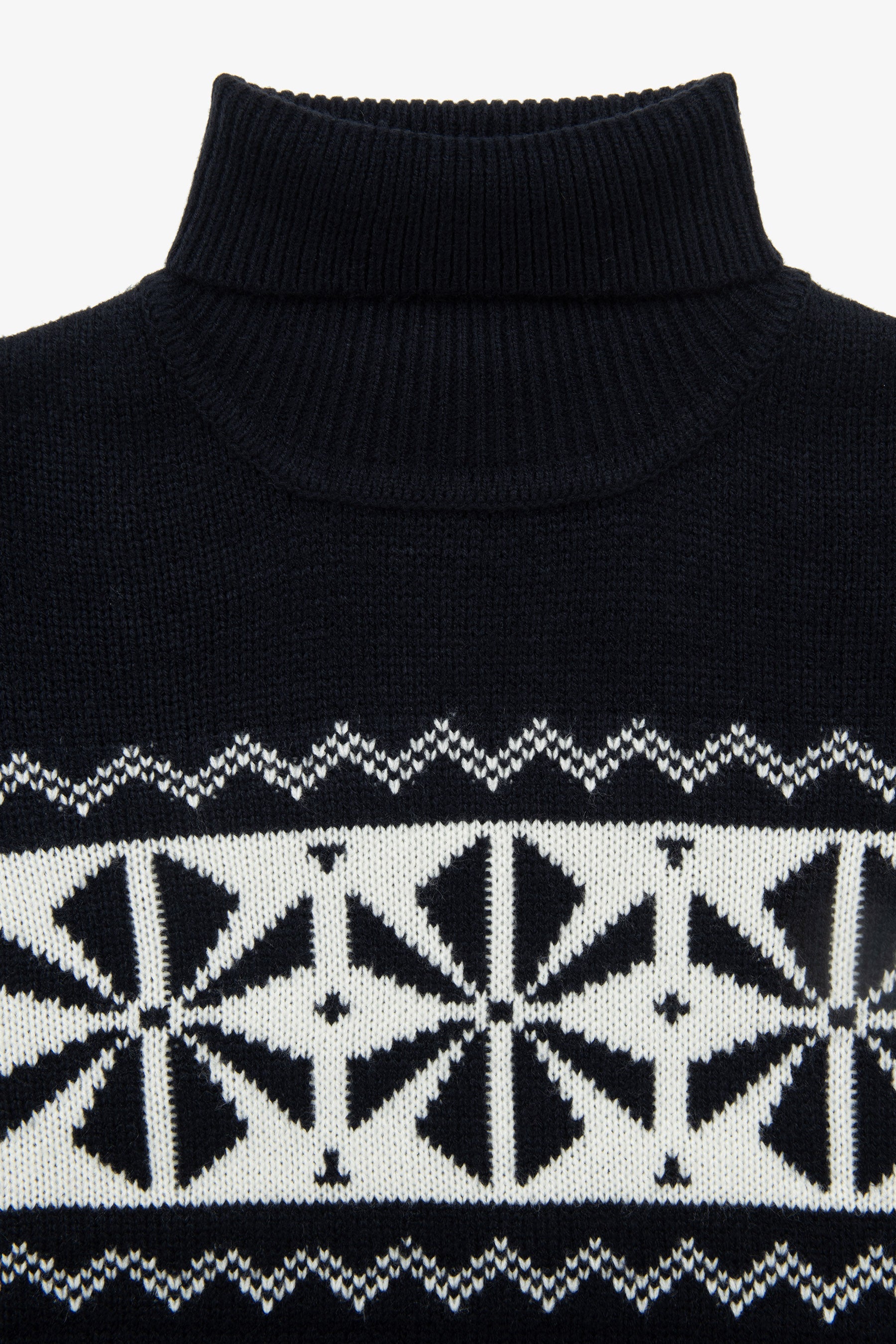 Maglia dolcevita Christmas blu-Dan John