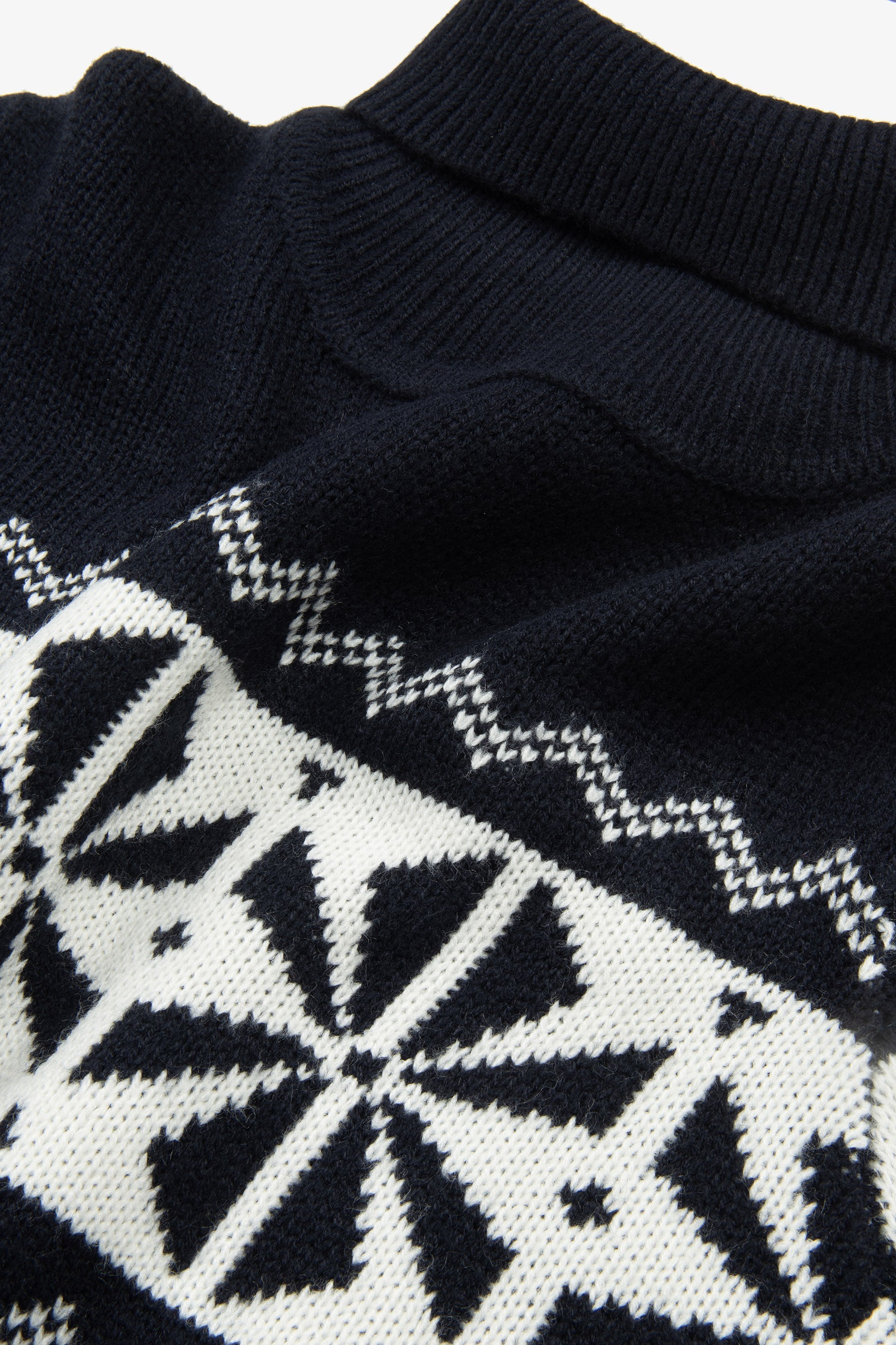 Maglia dolcevita Christmas blu-Dan John