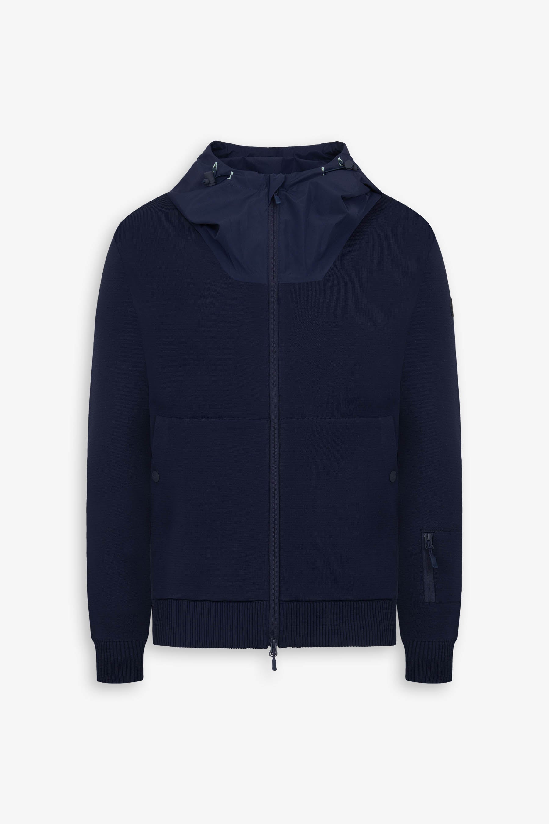 Maglia full zip DNJ blu-Dan John