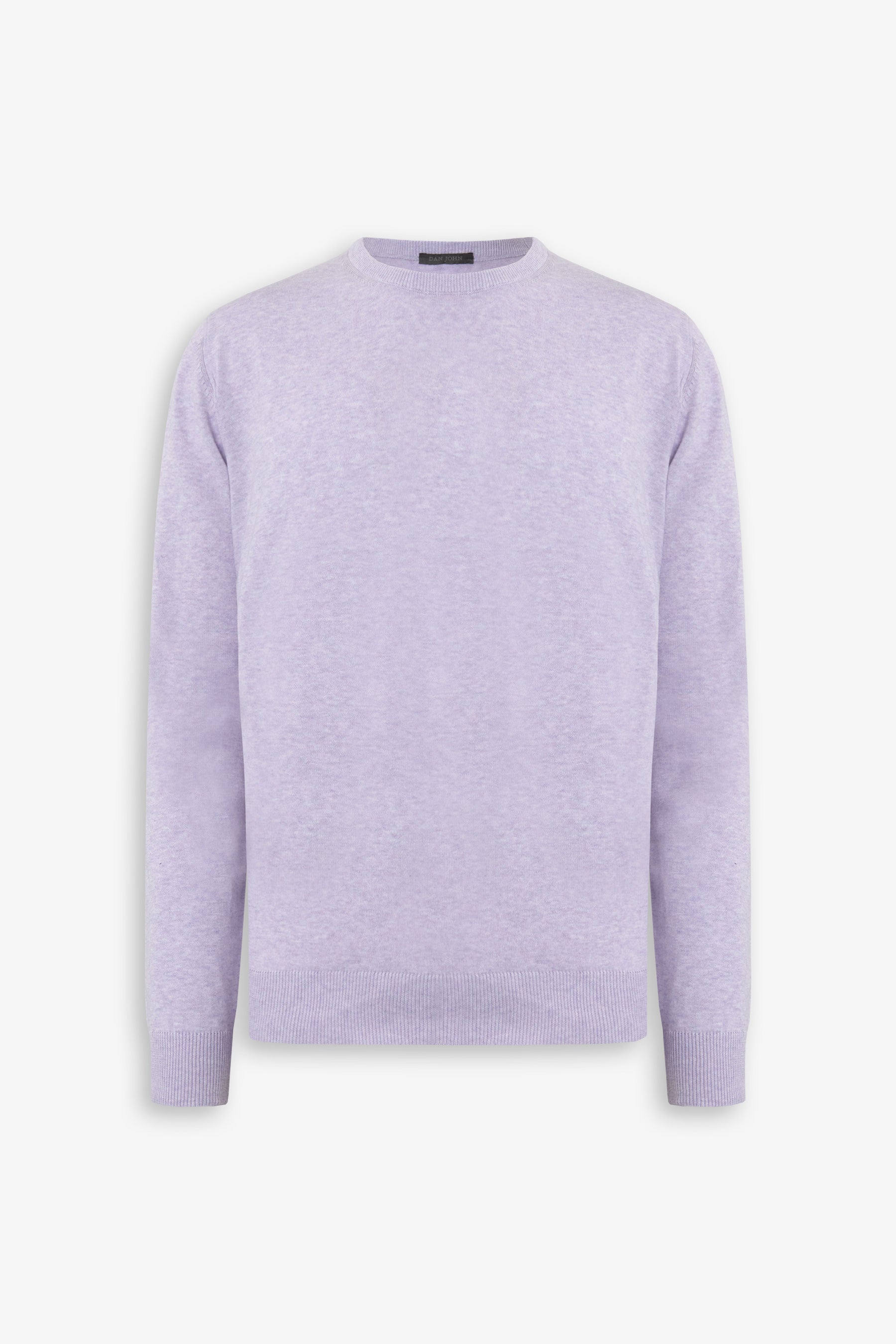 Maglia girocollo cotone lilla-Dan John