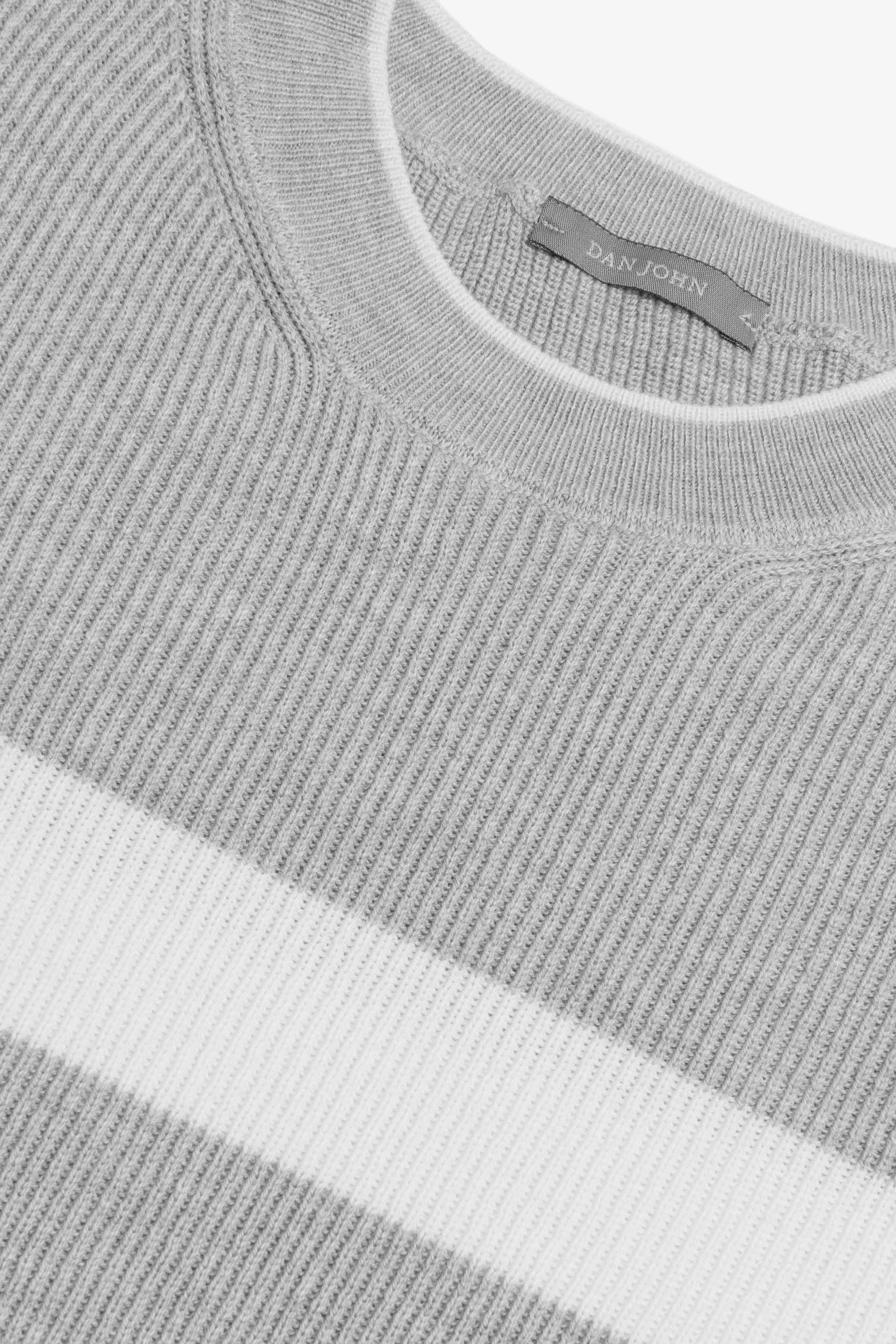 Maglia girocollo riga piazzata polvere-Dan John