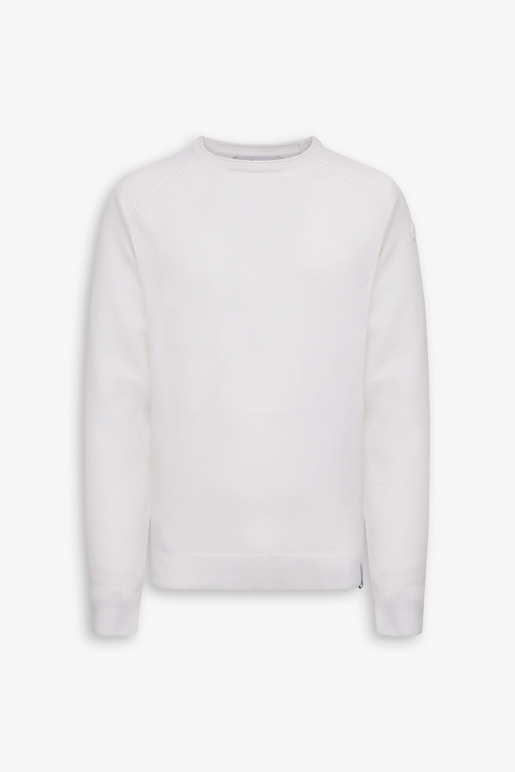 Maglia girocollo rollino DNJ panna-Dan John