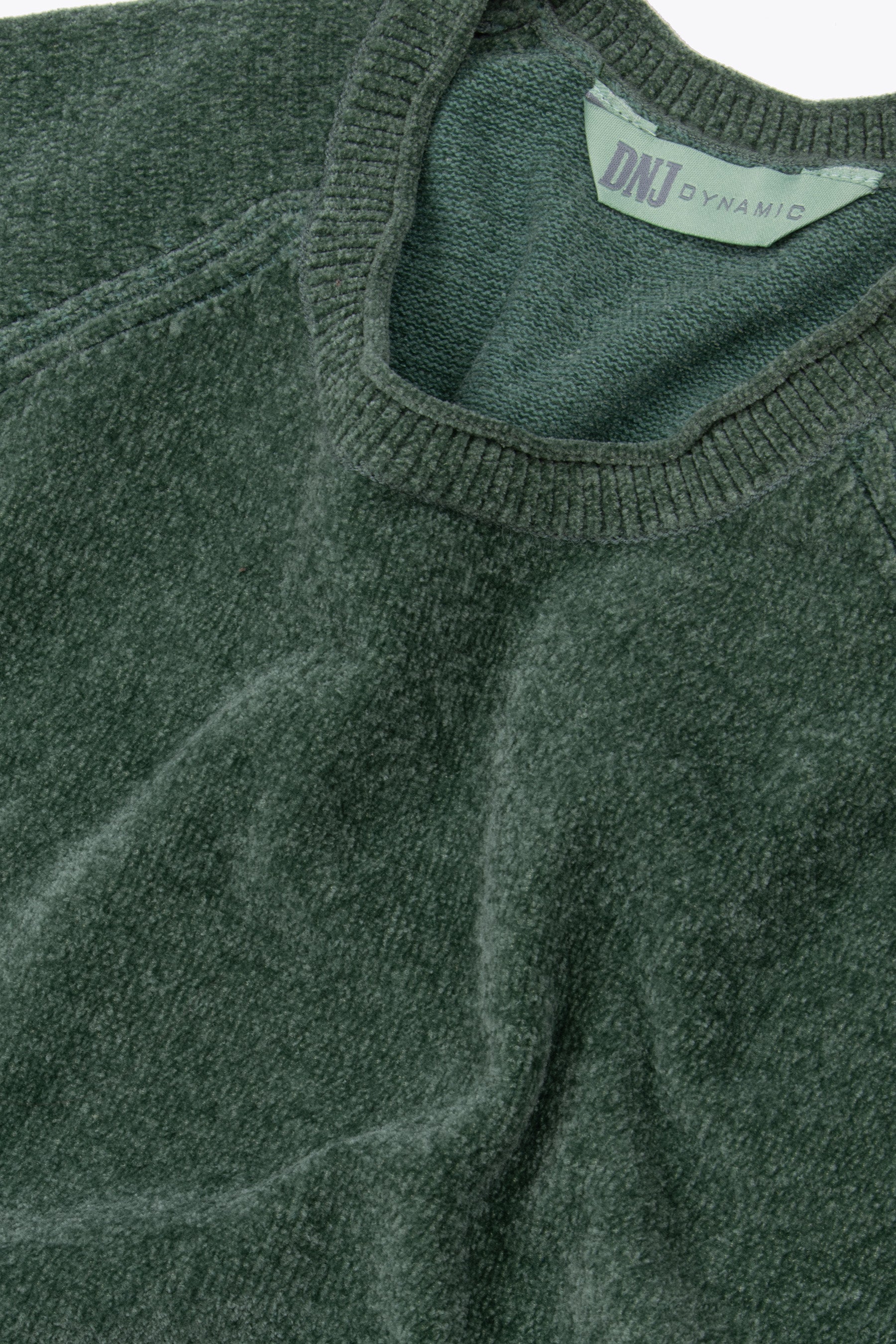 Maglia girocollo rollino DNJ salvia-Dan John