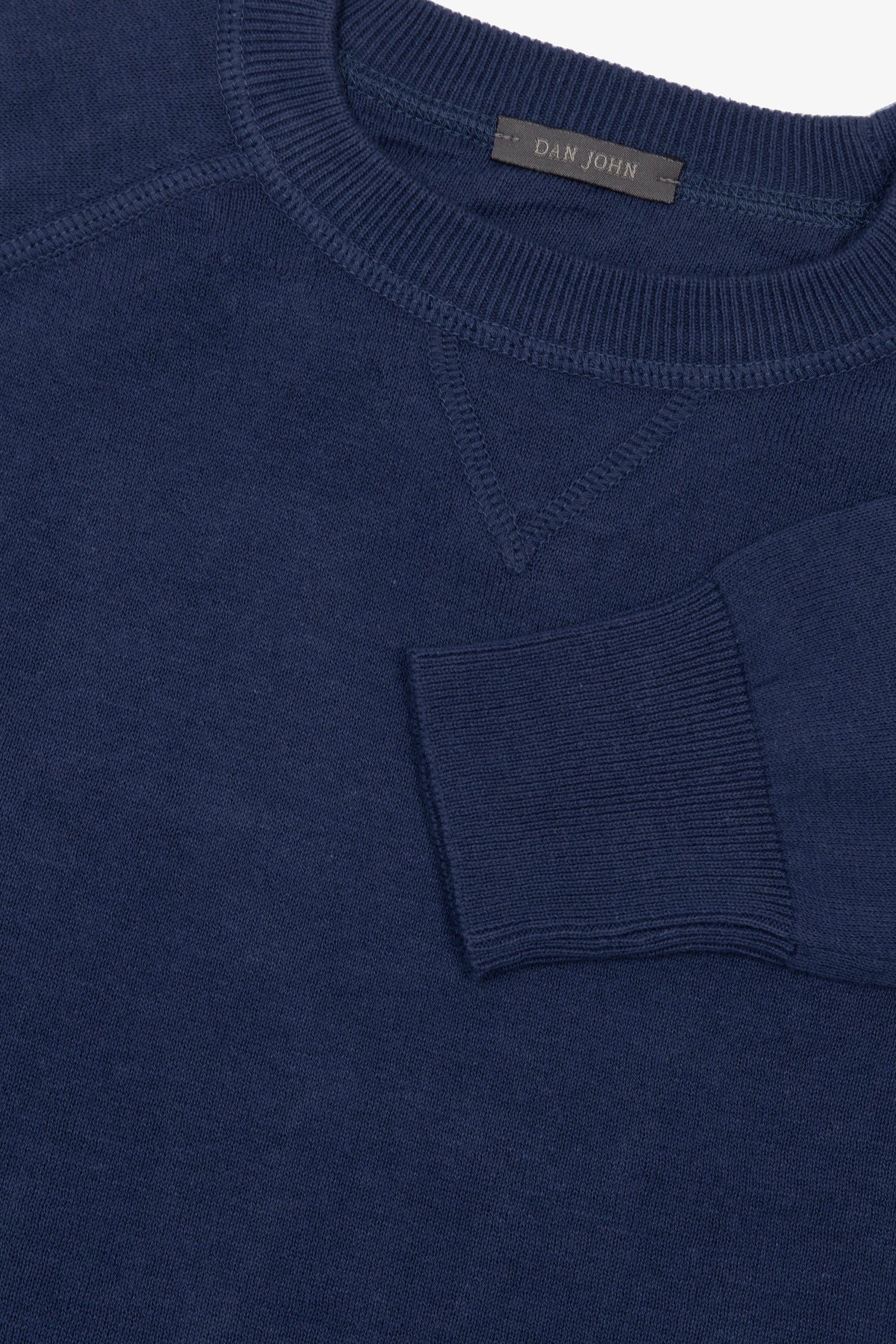 Maglia girocollo taglio felpa avion-Dan John