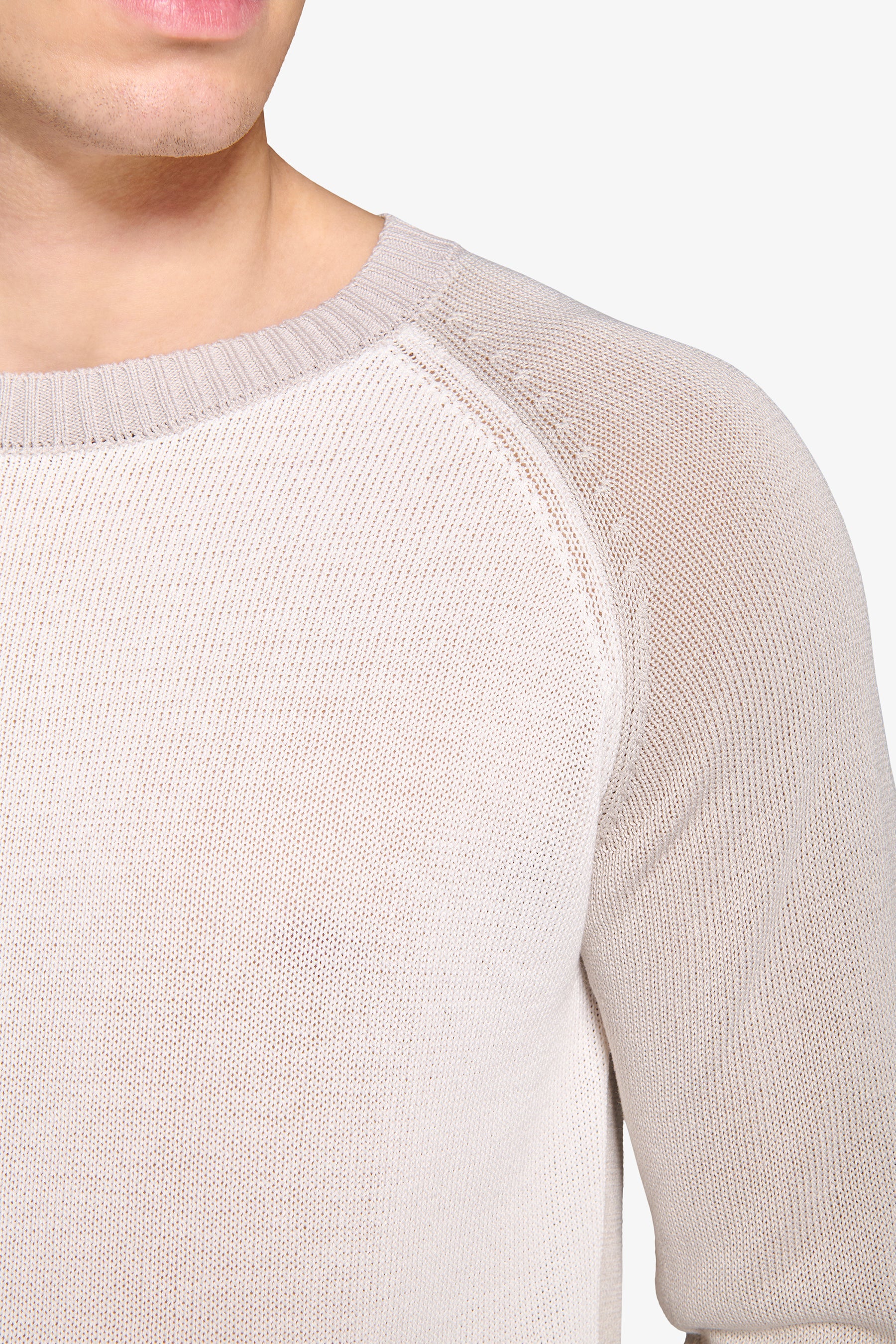 Maglia raglan DNJ off white-Dan John