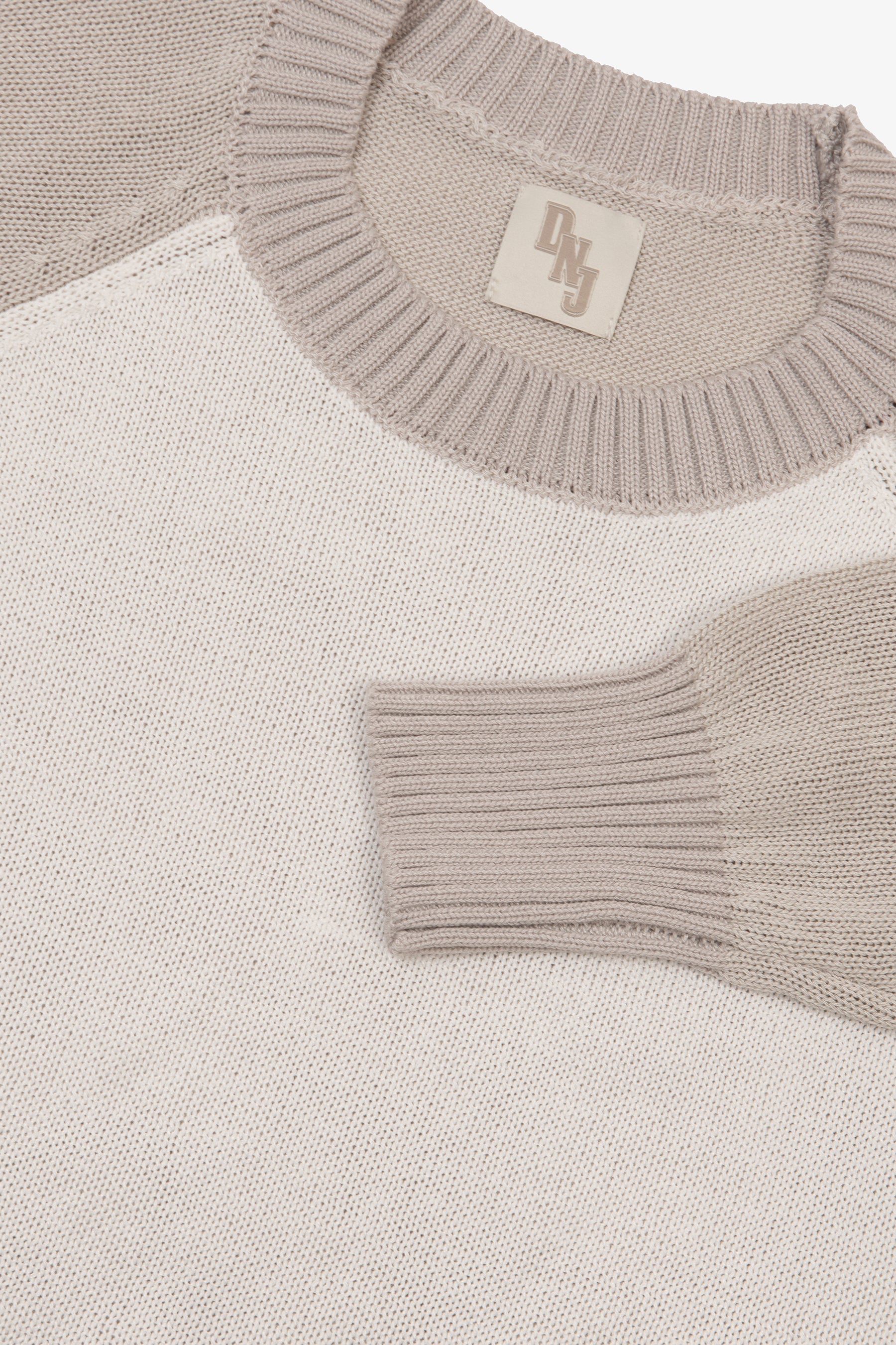 Maglia raglan DNJ off white-Dan John