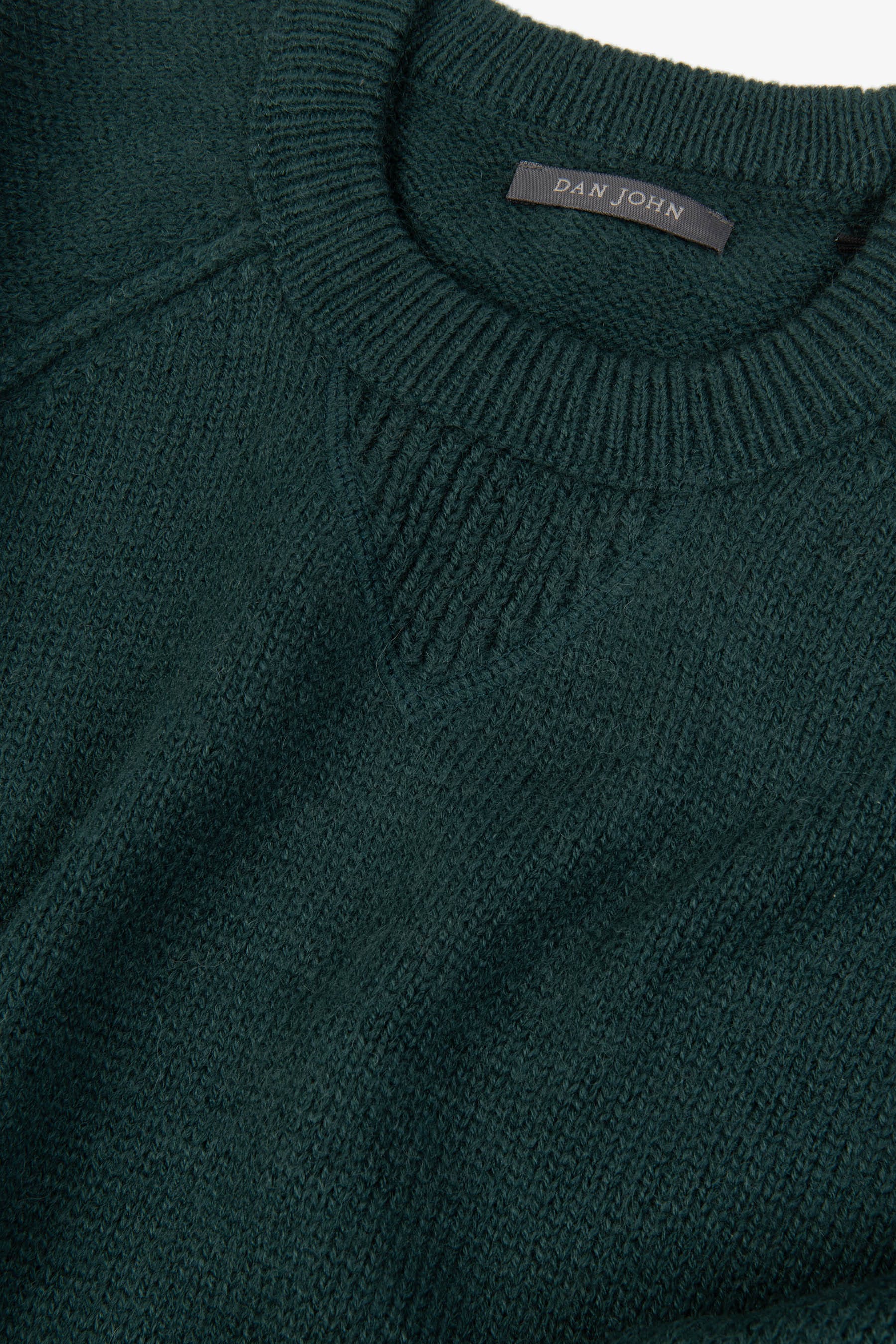 Maglia raglan lambswool ottanio-Dan John