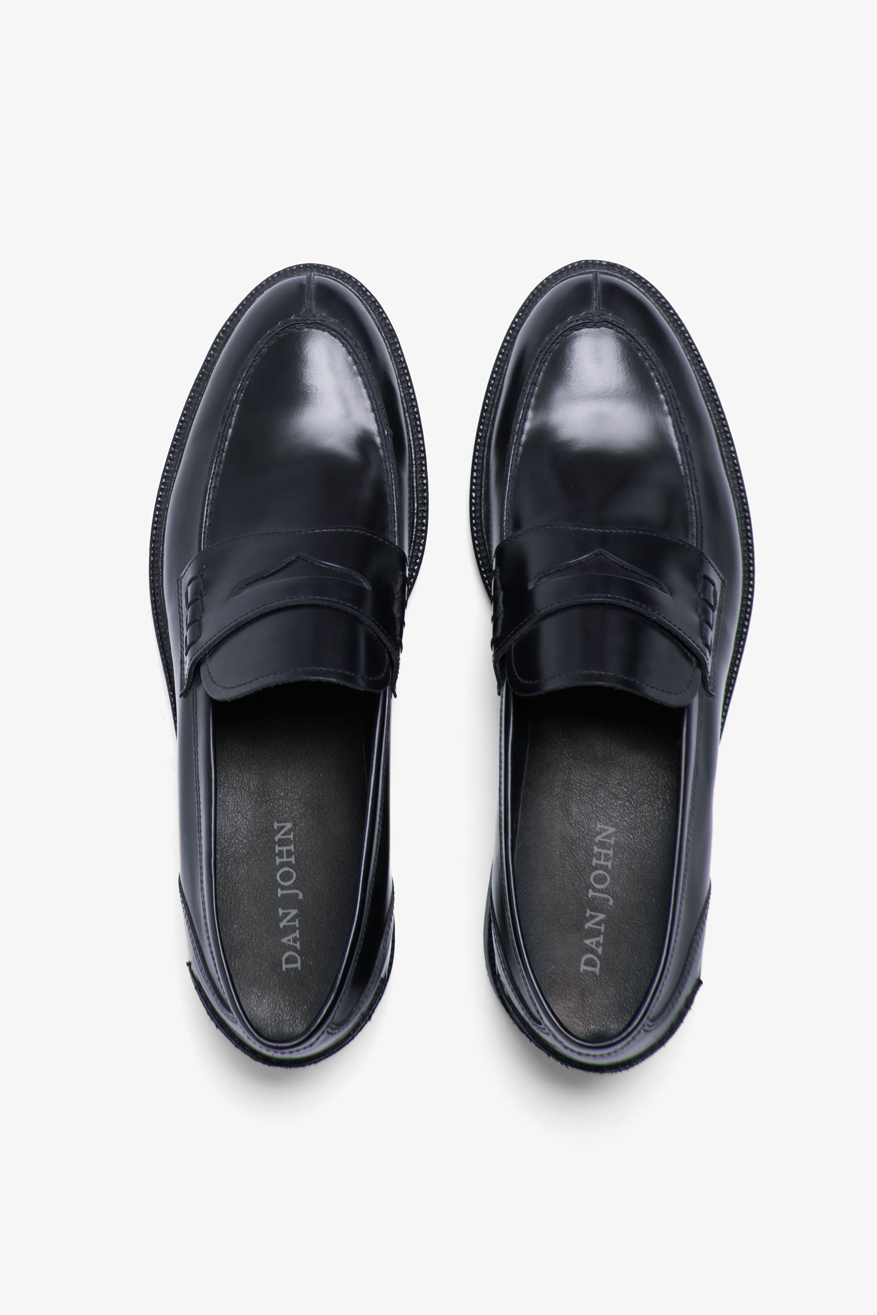 Mocassino college blu-Dan John