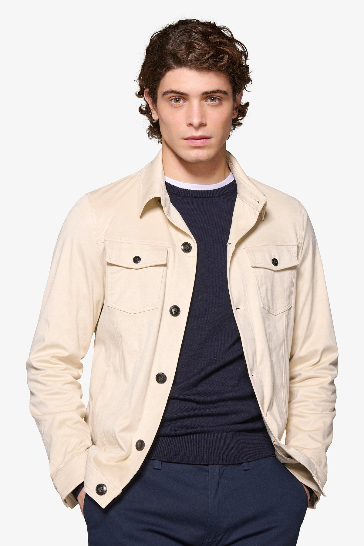 Overshirt "Soft" burro-Dan John