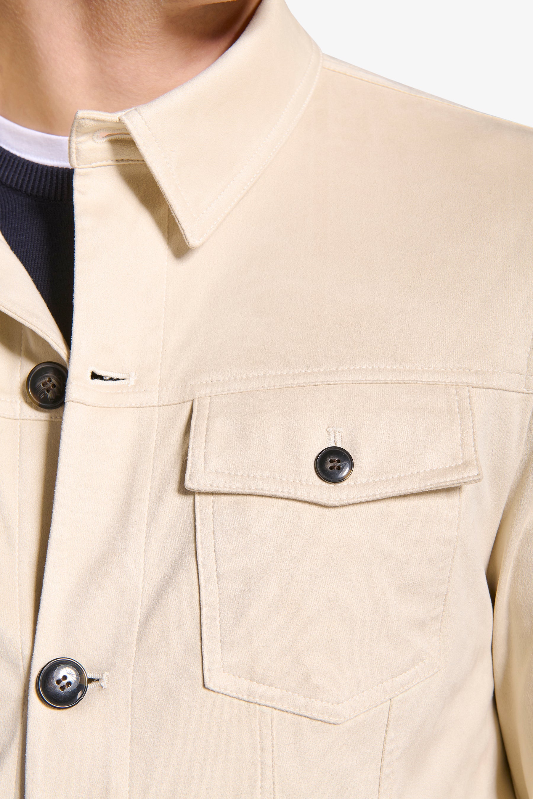 Overshirt "Soft" burro-Dan John