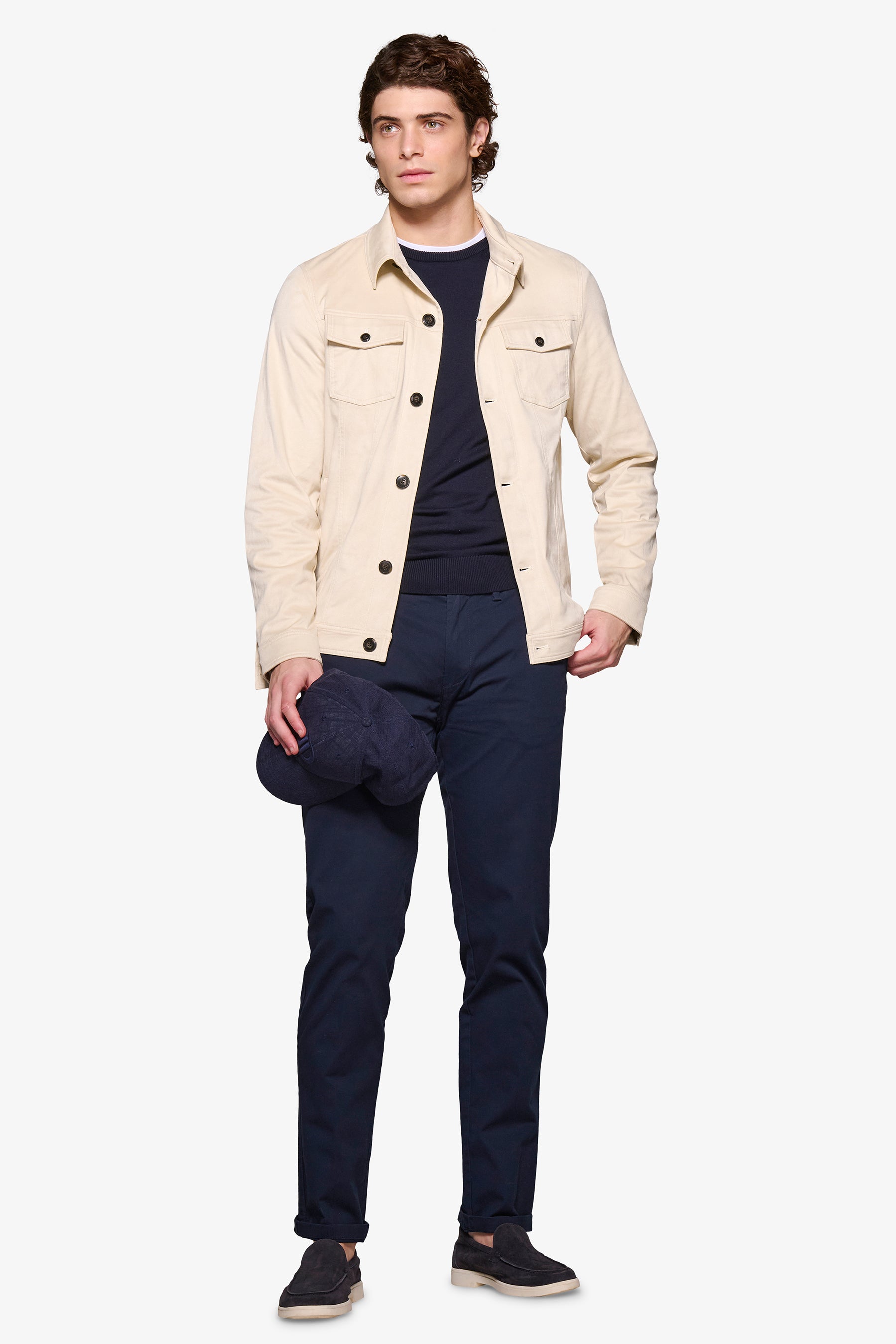 Overshirt "Soft" burro-Dan John