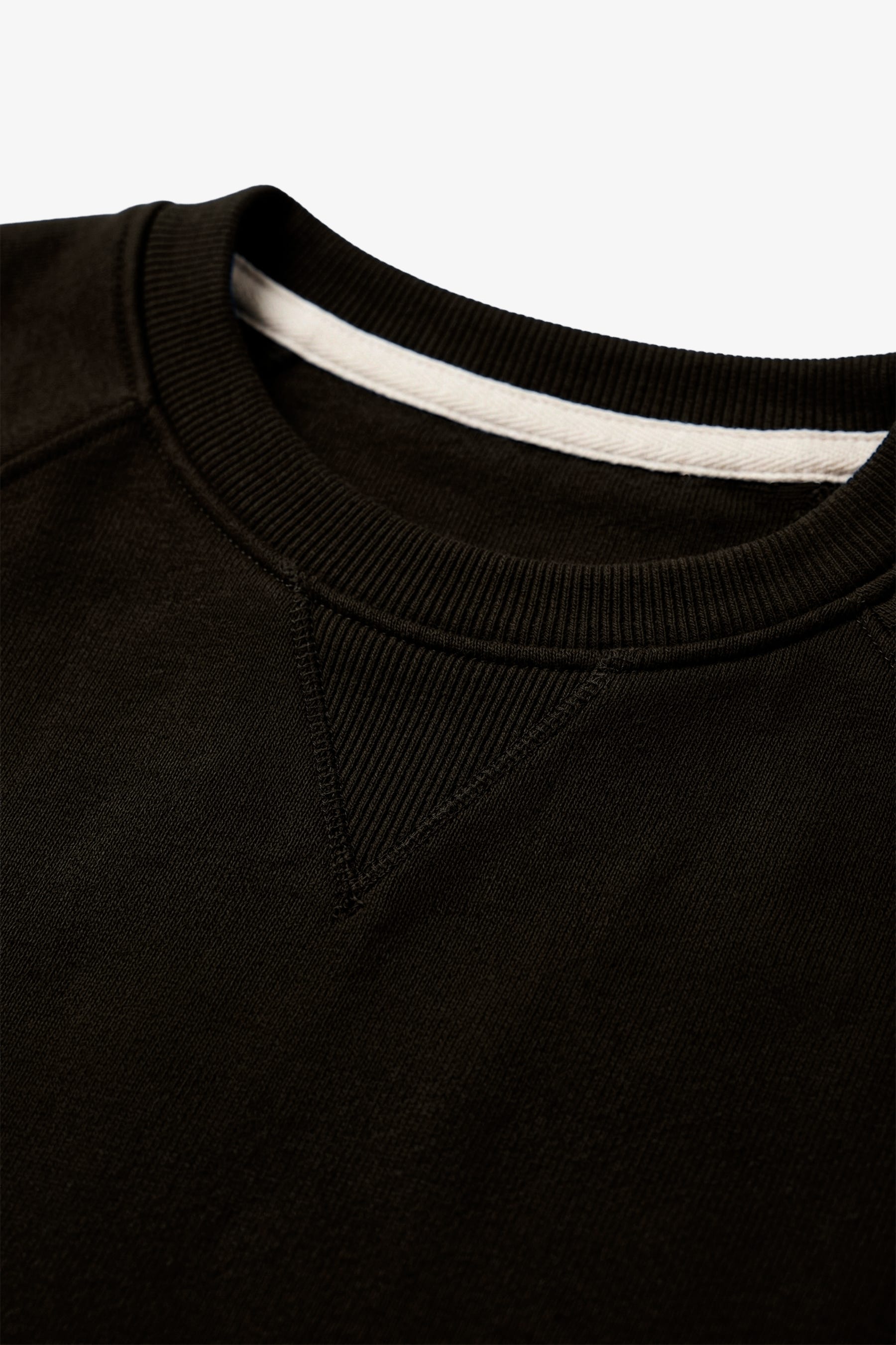 Felpa manica raglan moro