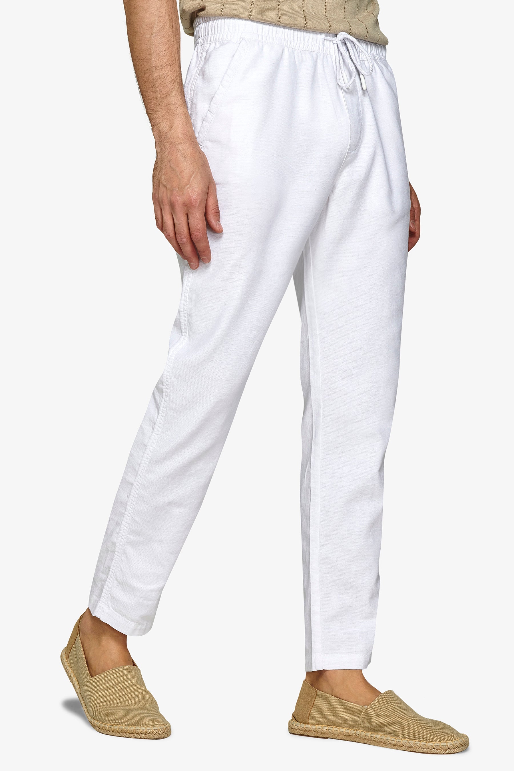 Pantalaccio armaturato bianco ottico-Dan John