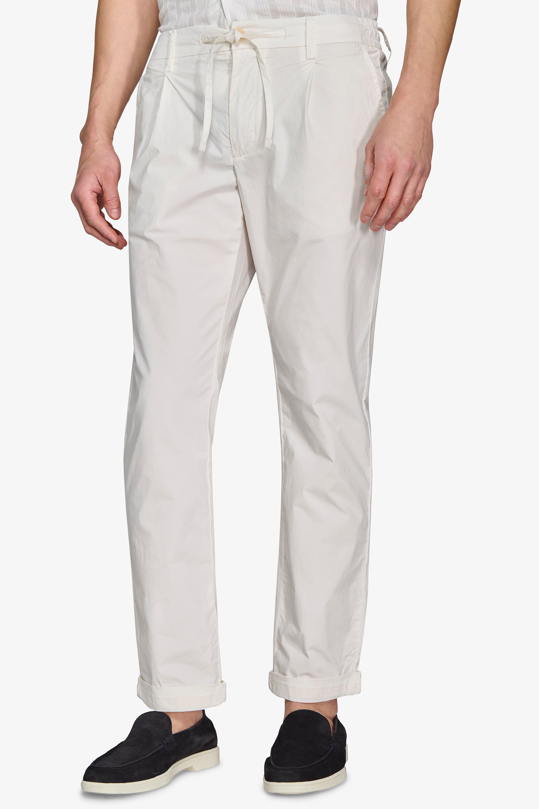 Pantalaccio tela paracadute panna-Dan John