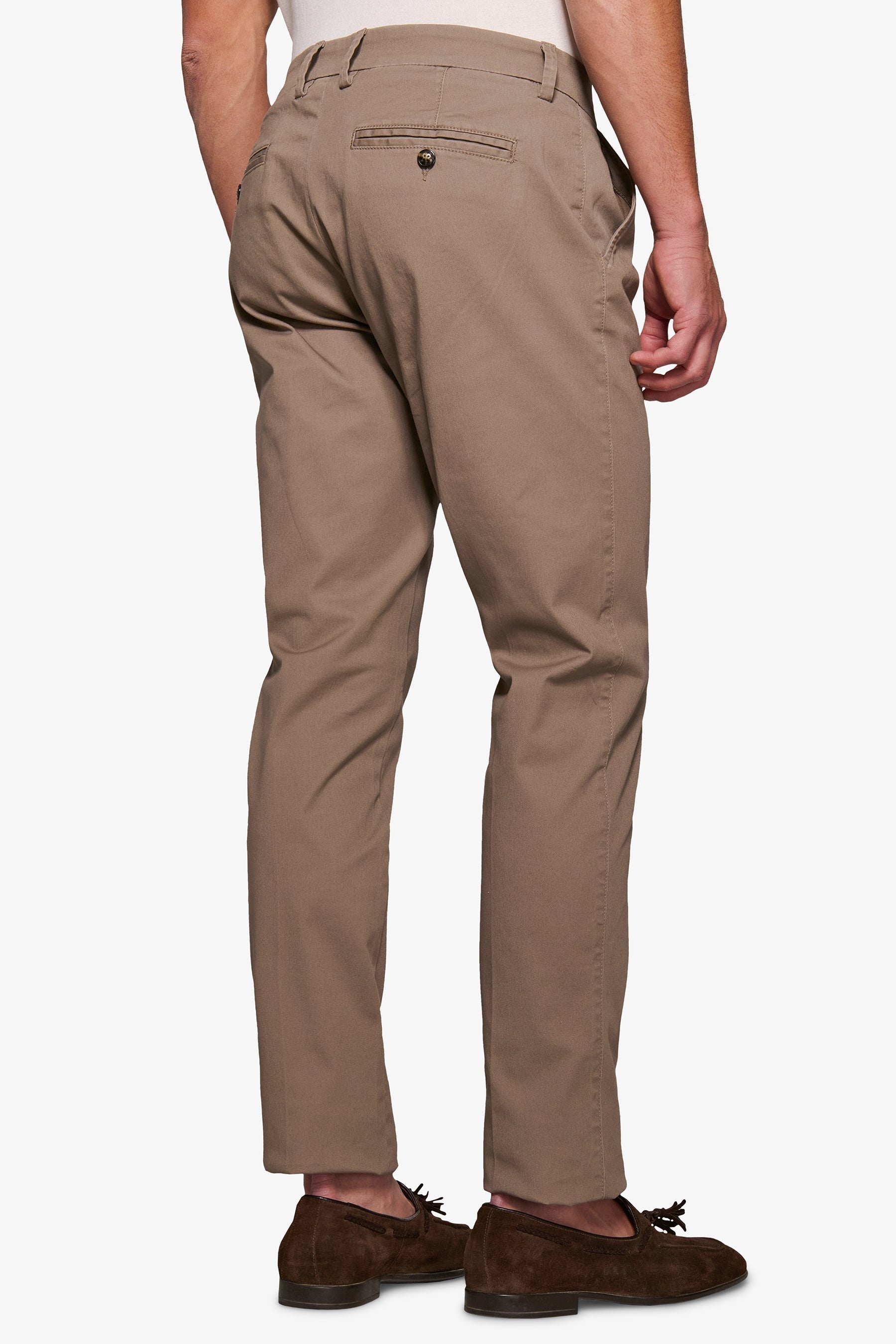 Pantaloni chino tortora-Dan John