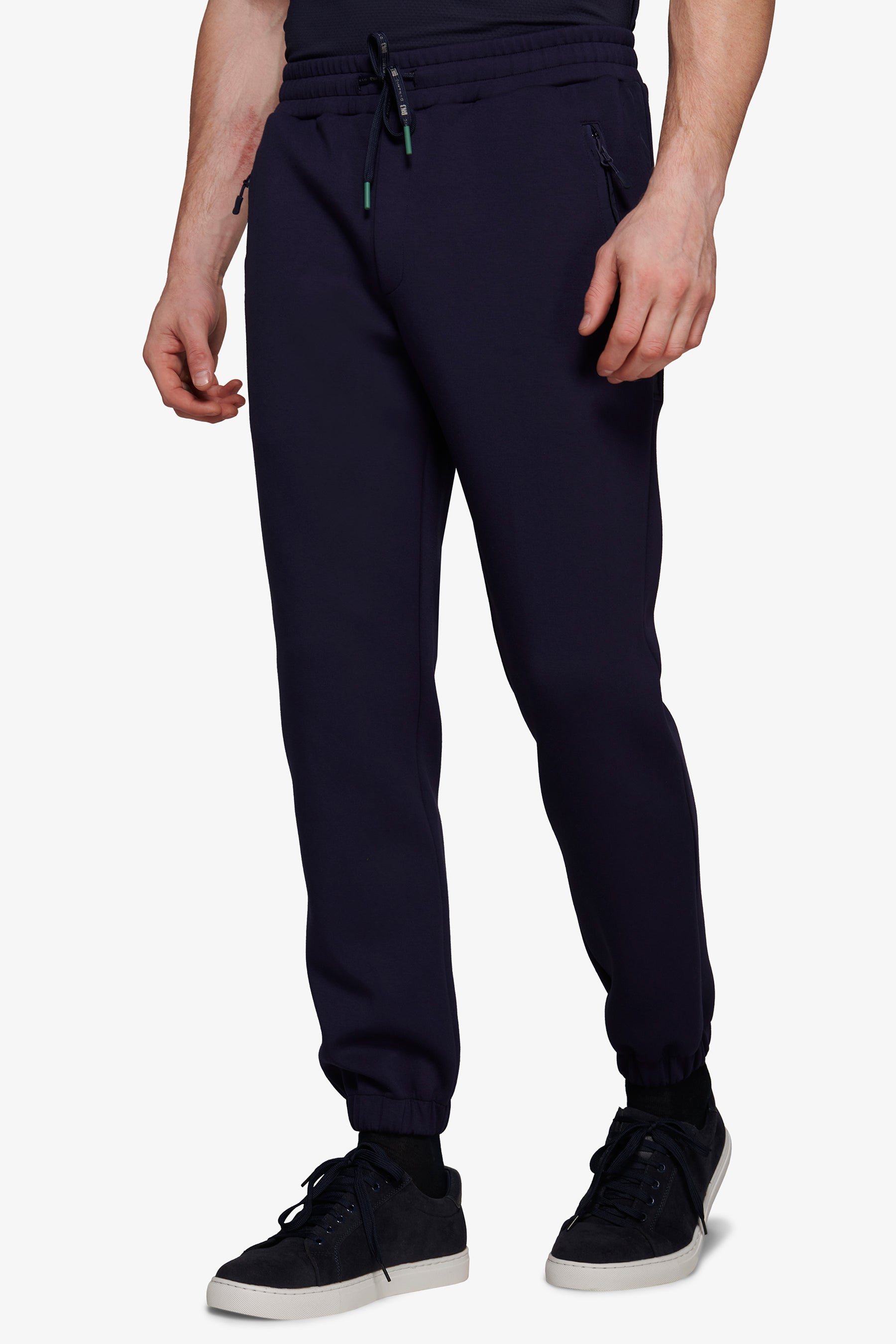 Pantaloni felpato DNJ blu-Dan John