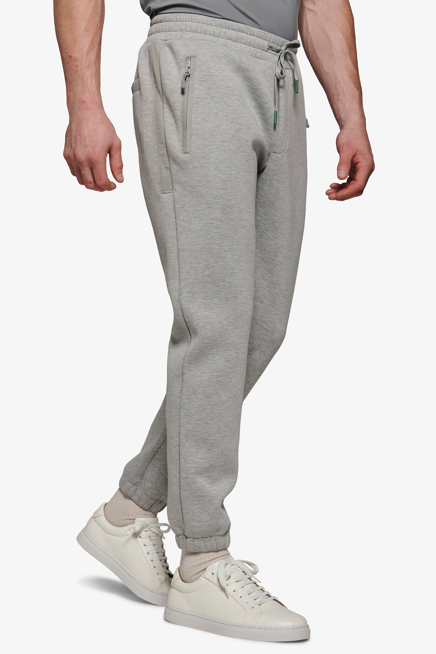 Pantaloni felpato DNJ grigio-Dan John