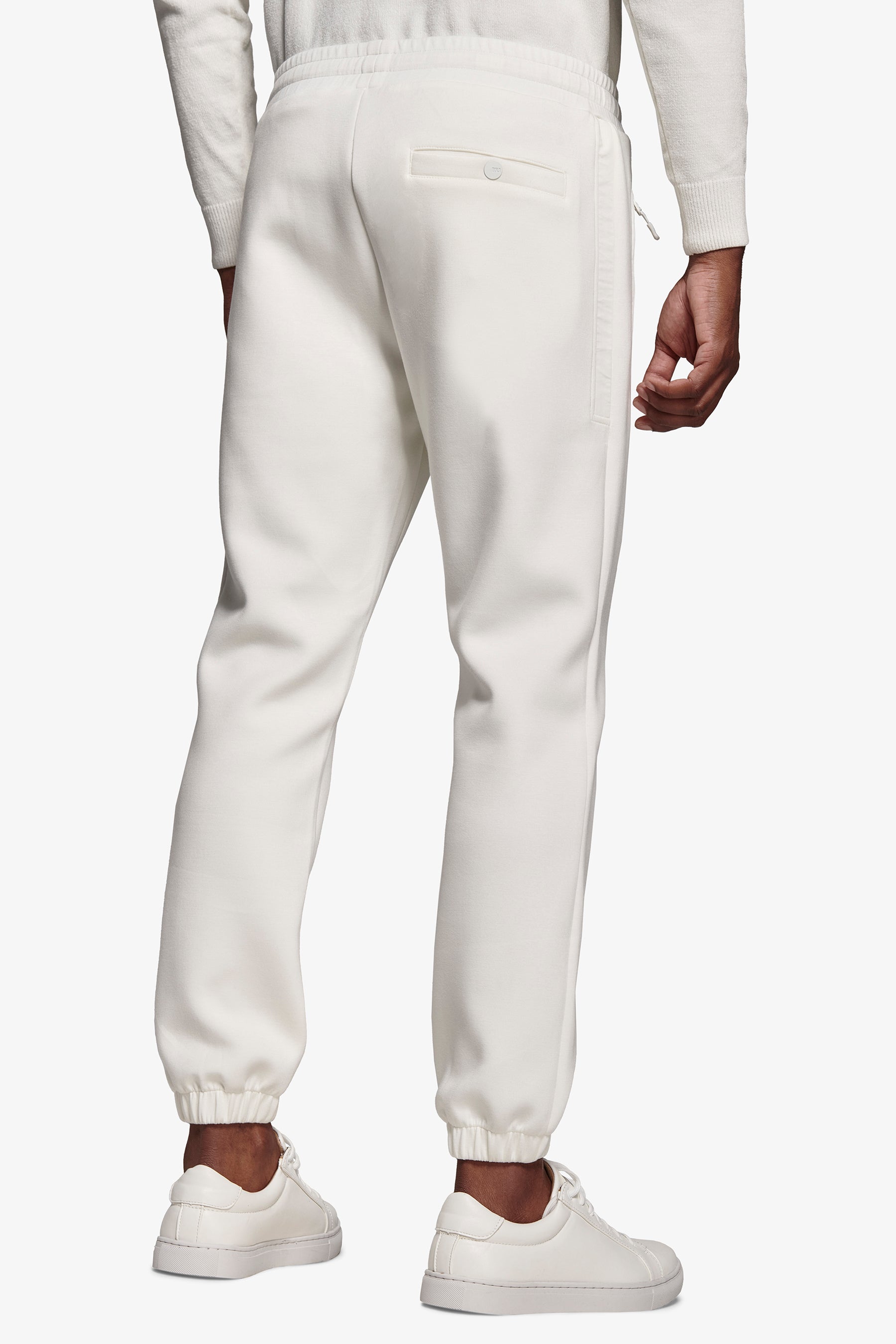 Pantalone felpato DNJ panna-Dan John