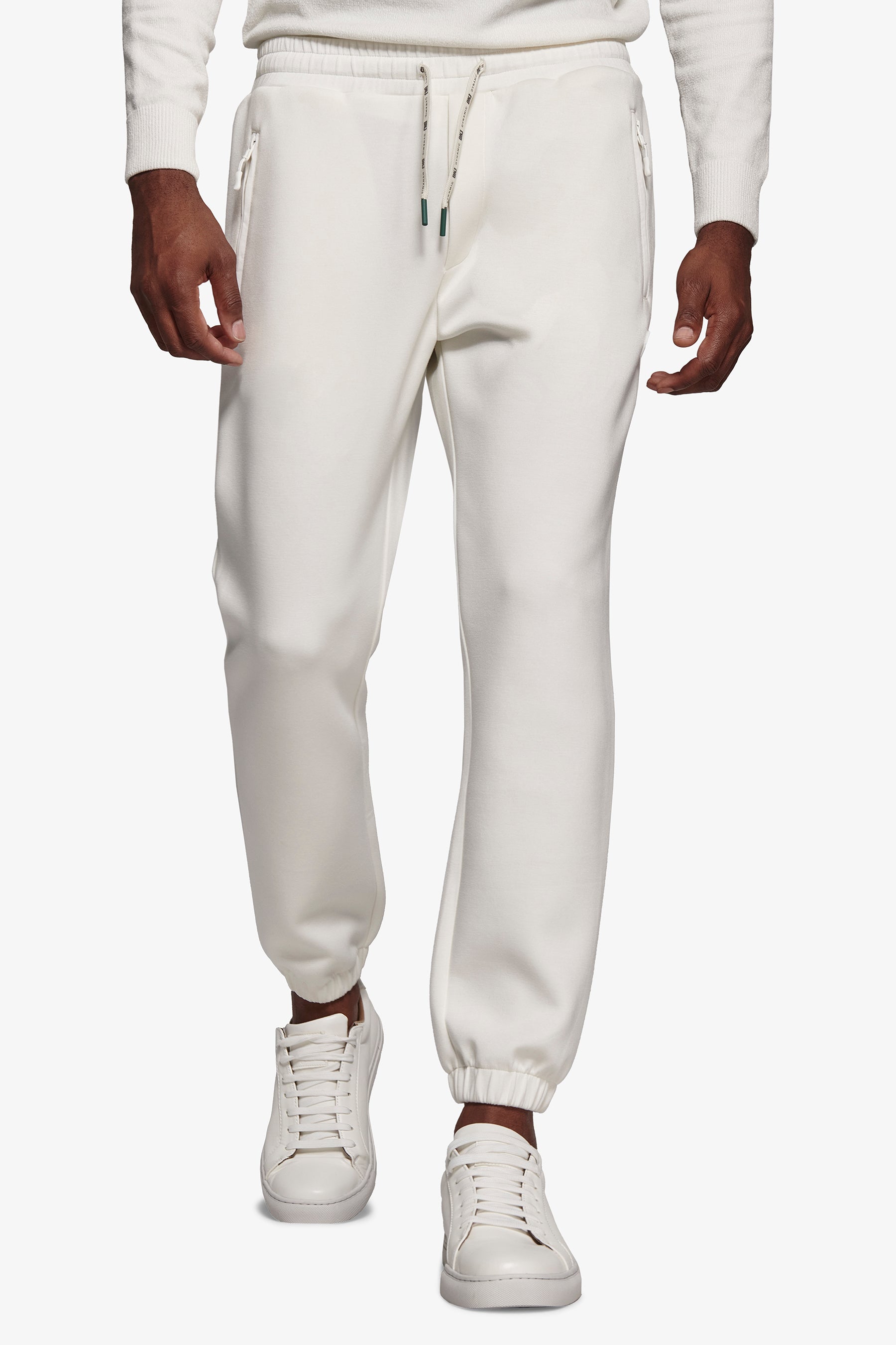 Pantalone felpato DNJ panna-Dan John