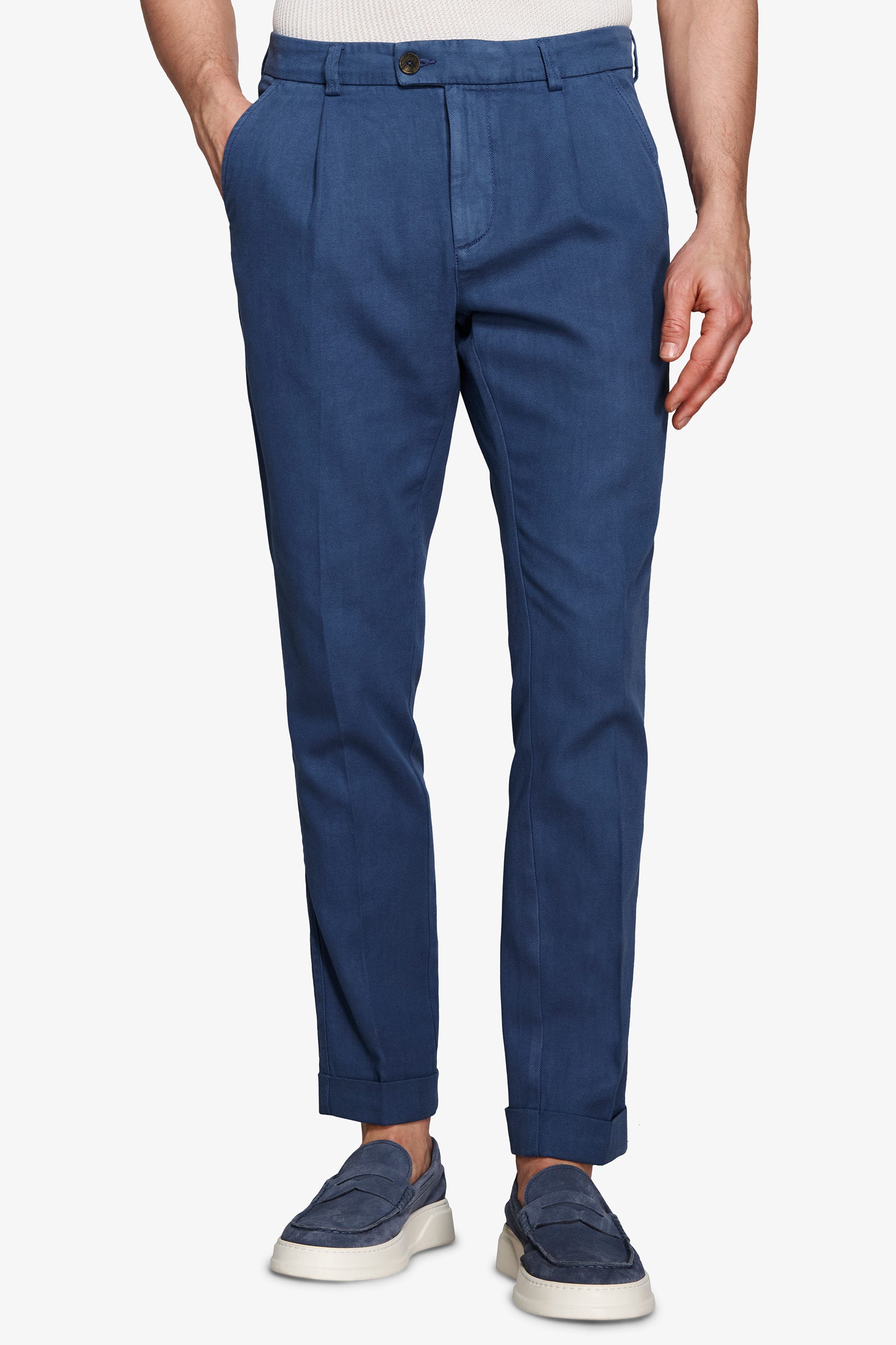 Pantaloni cavalry royal-Dan John