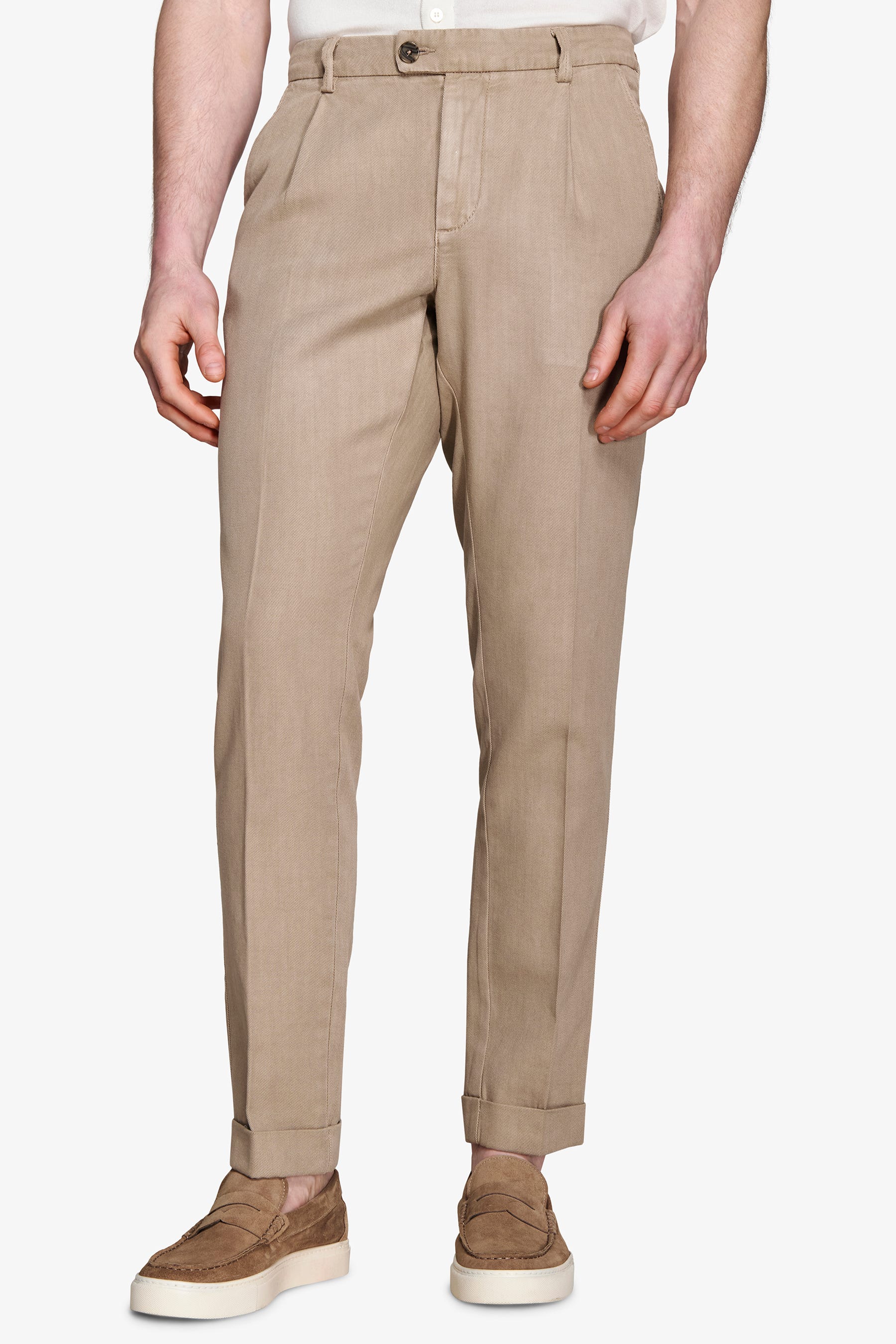 Pantaloni cavalry tortora-Dan John