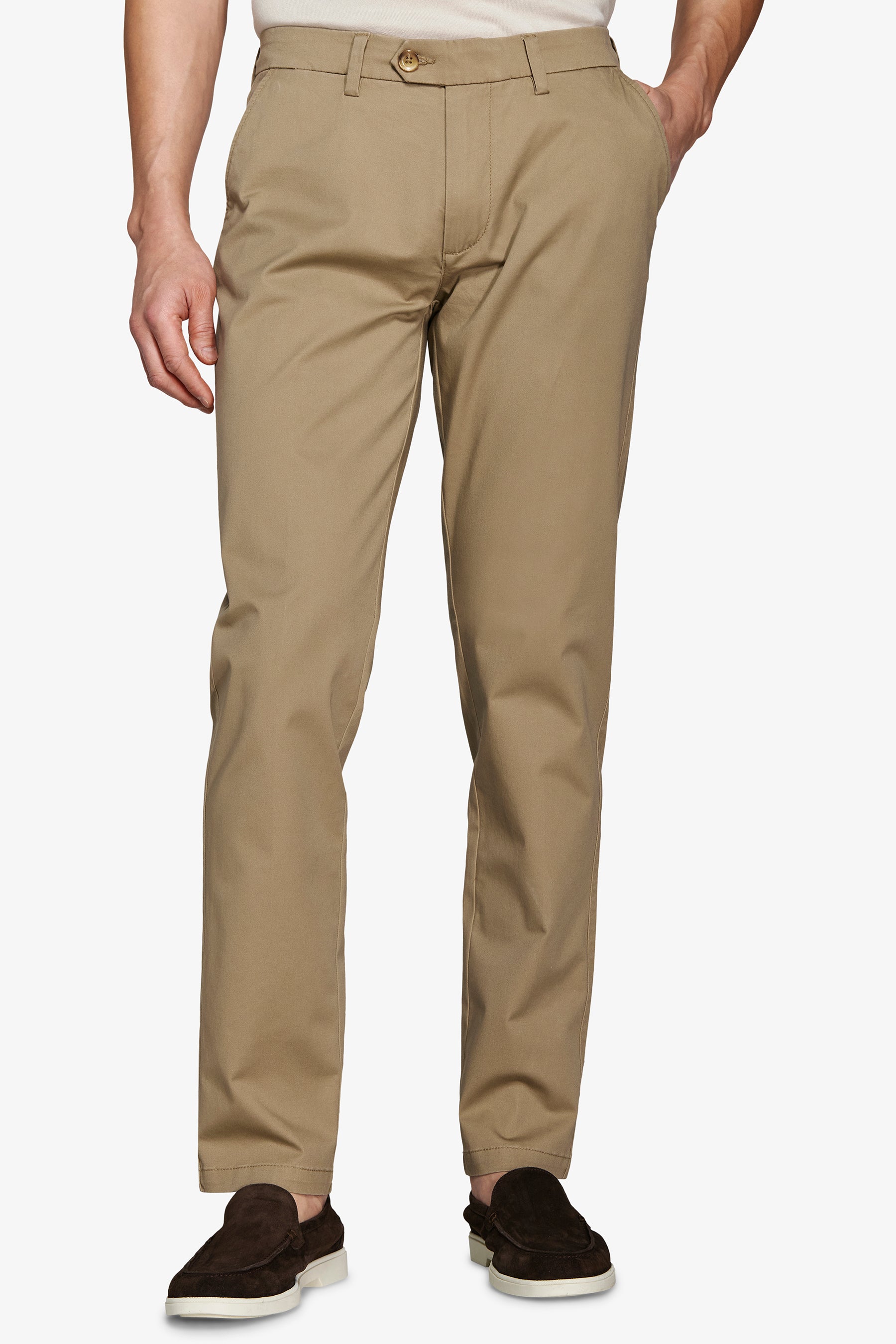 Pantaloni chino beige-Dan John