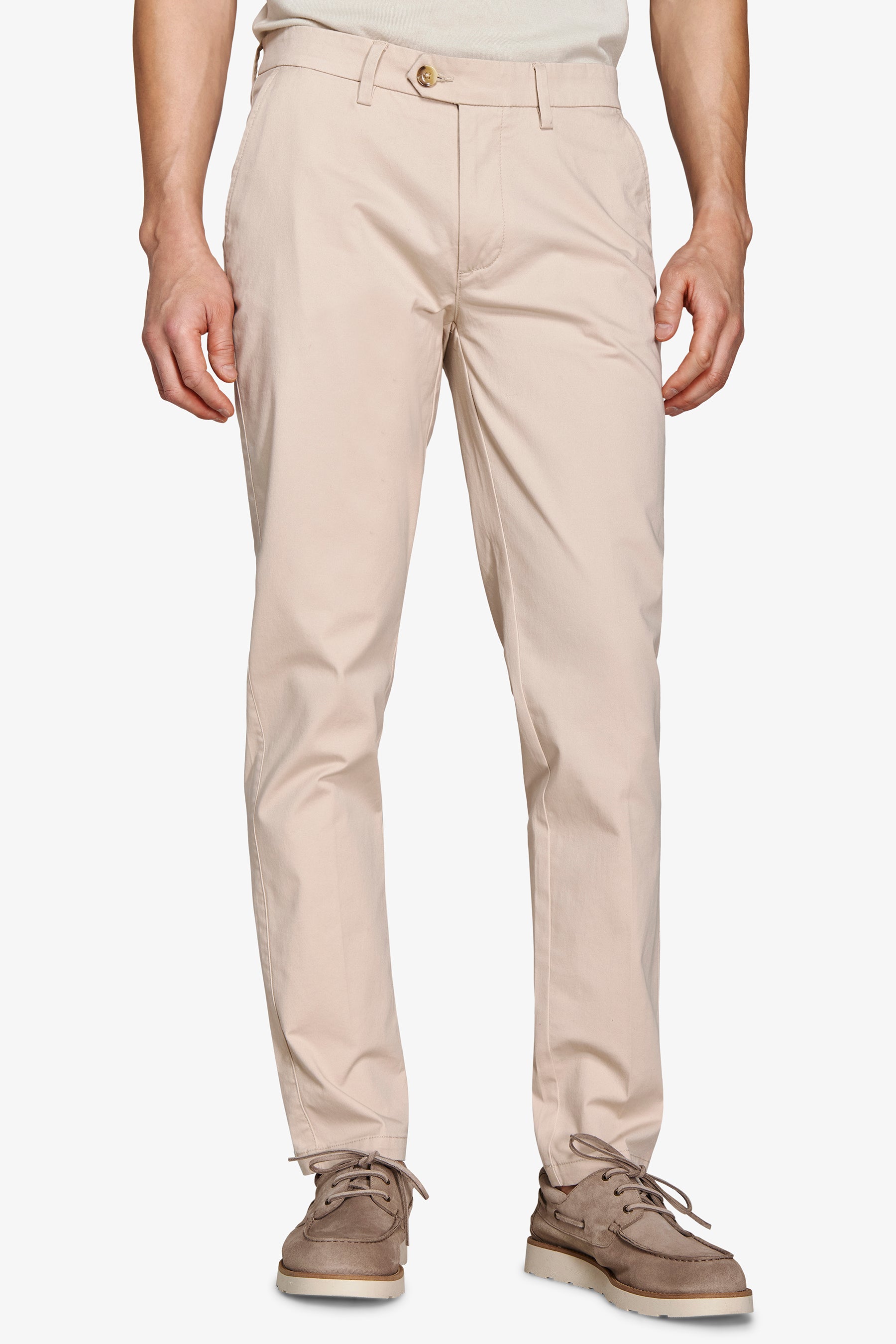 Pantaloni chino gesso-Dan John