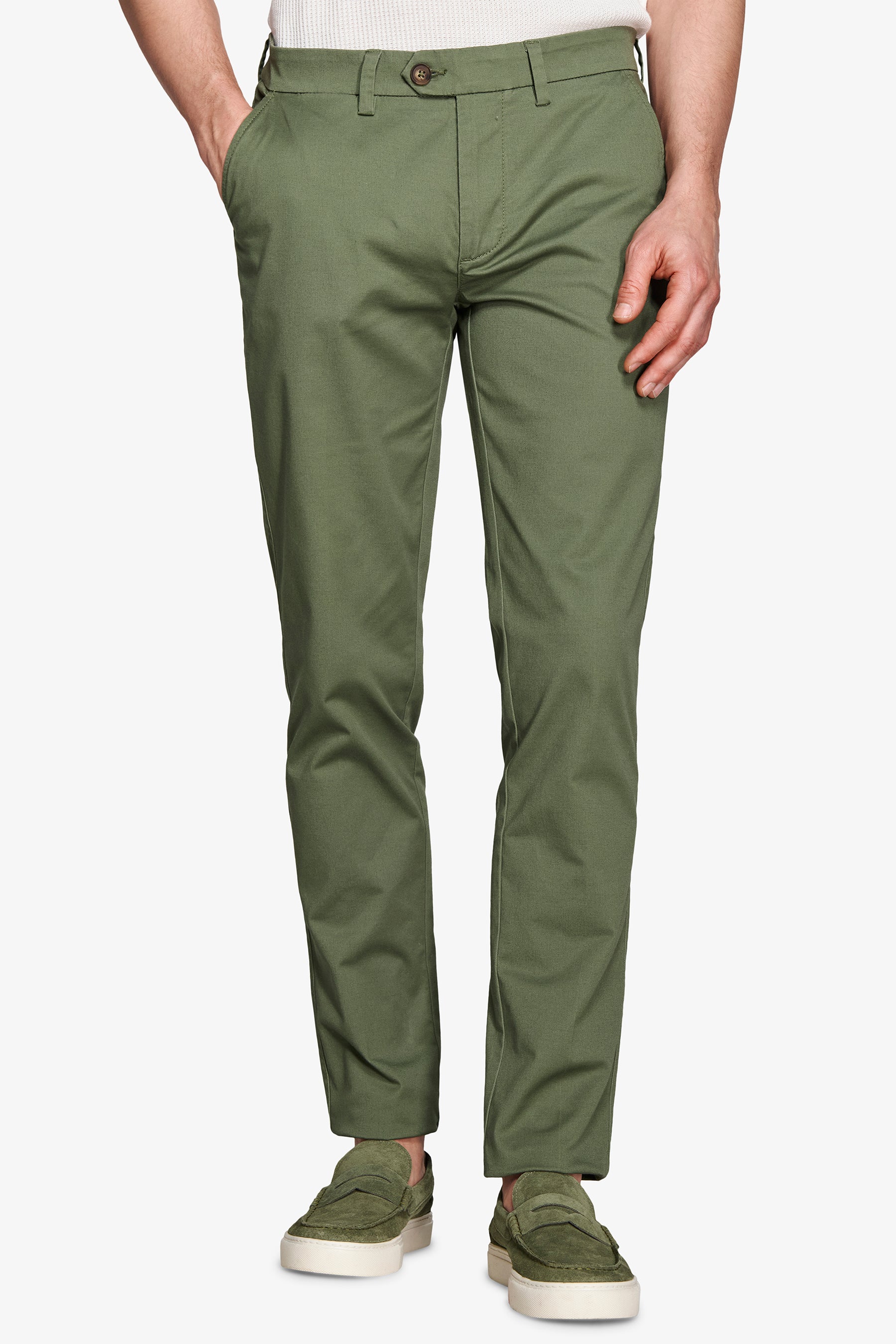 Pantaloni chino verde-Dan John