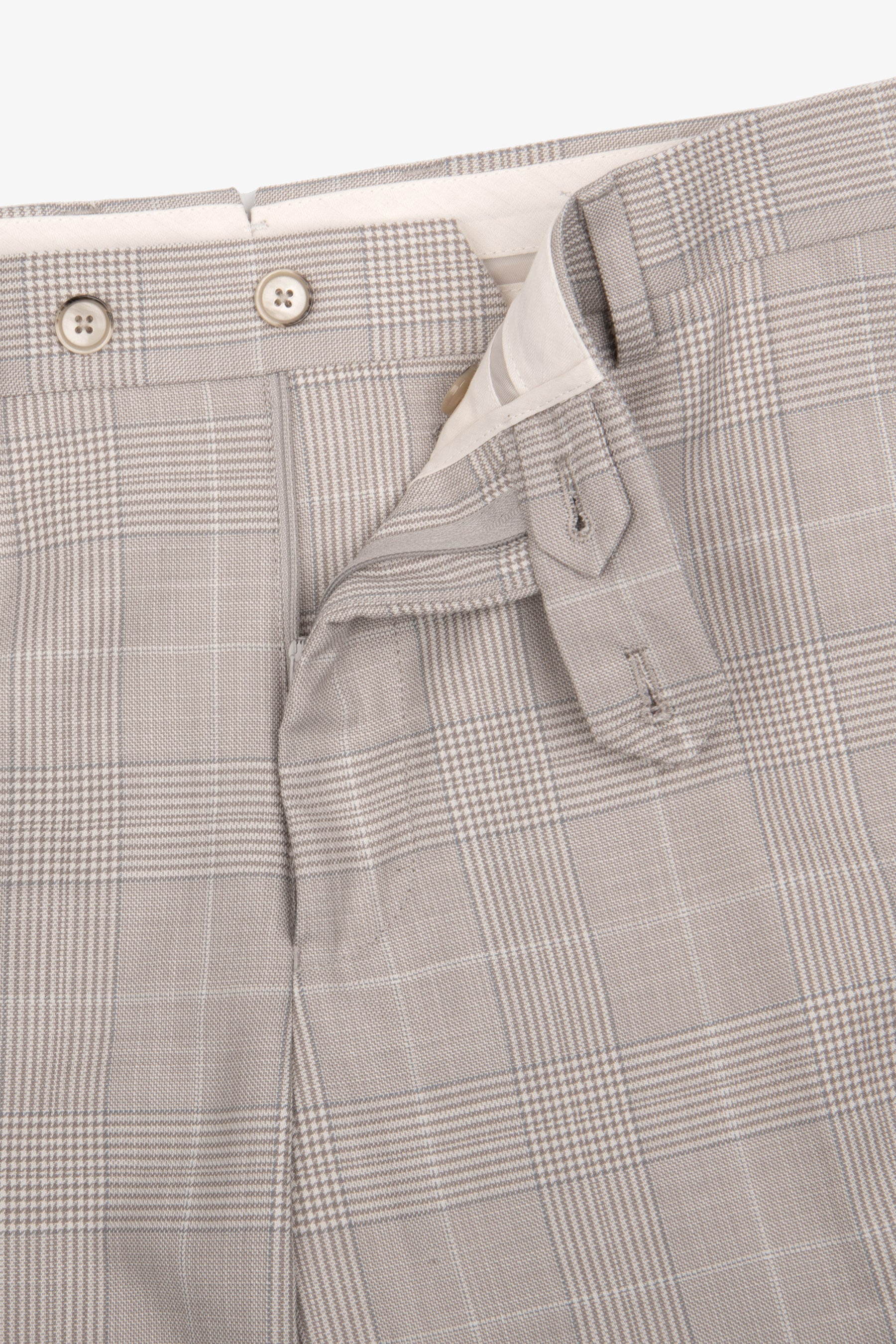 Pantaloni Principe di Galles tortora-Dan John