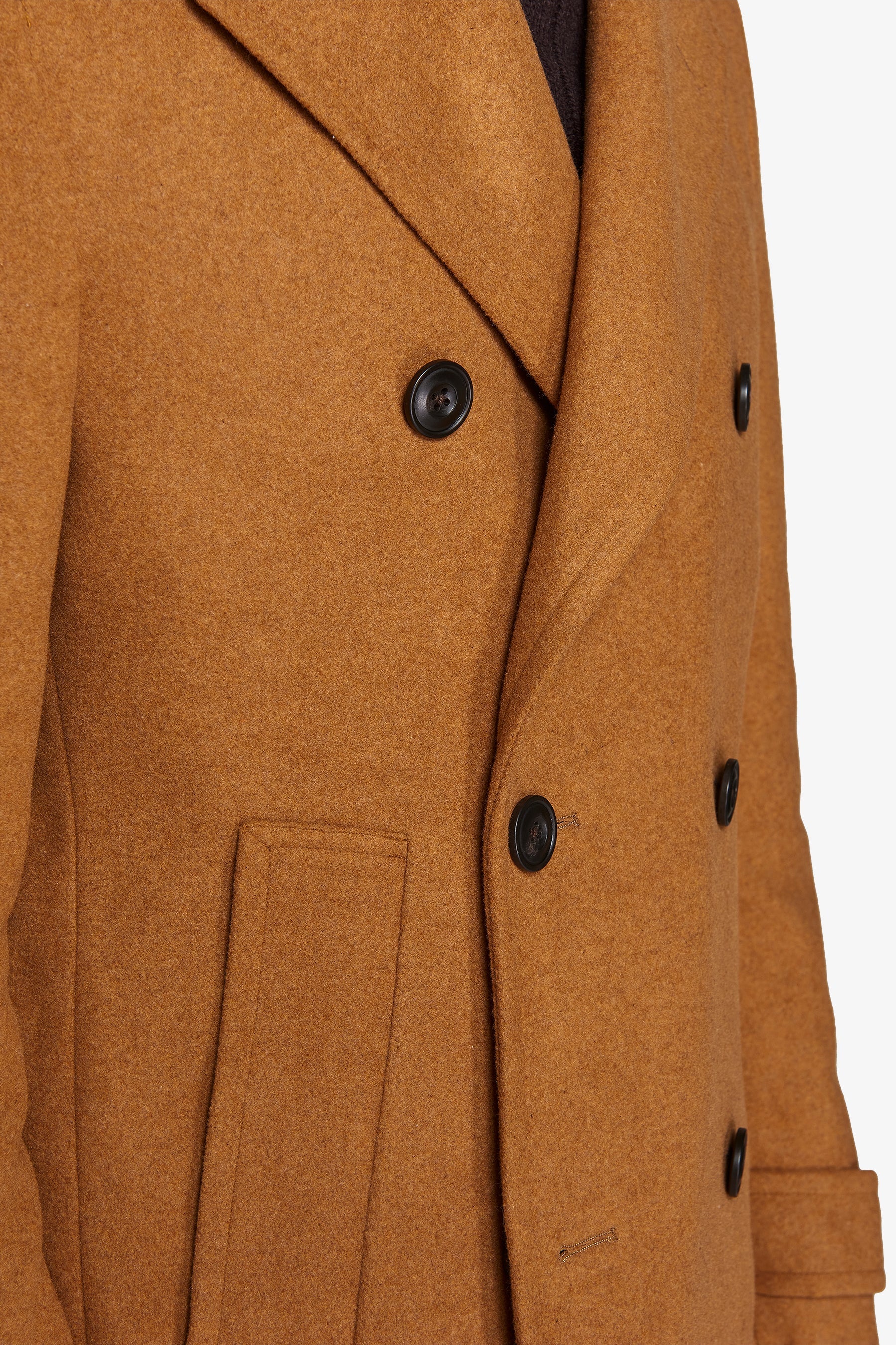 Peacoat doppiopetto ocra-Dan John