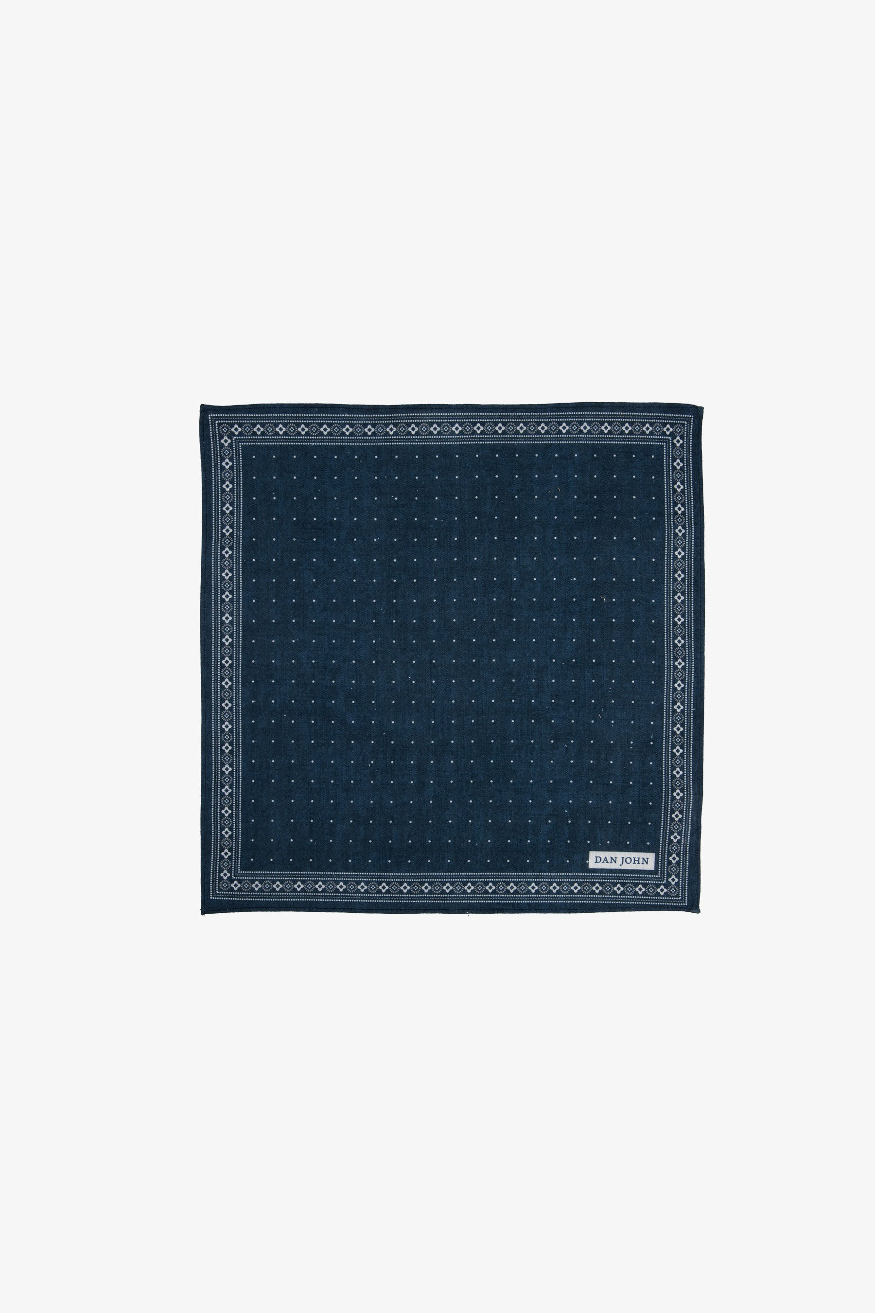 Pochette a pois blu-Dan John