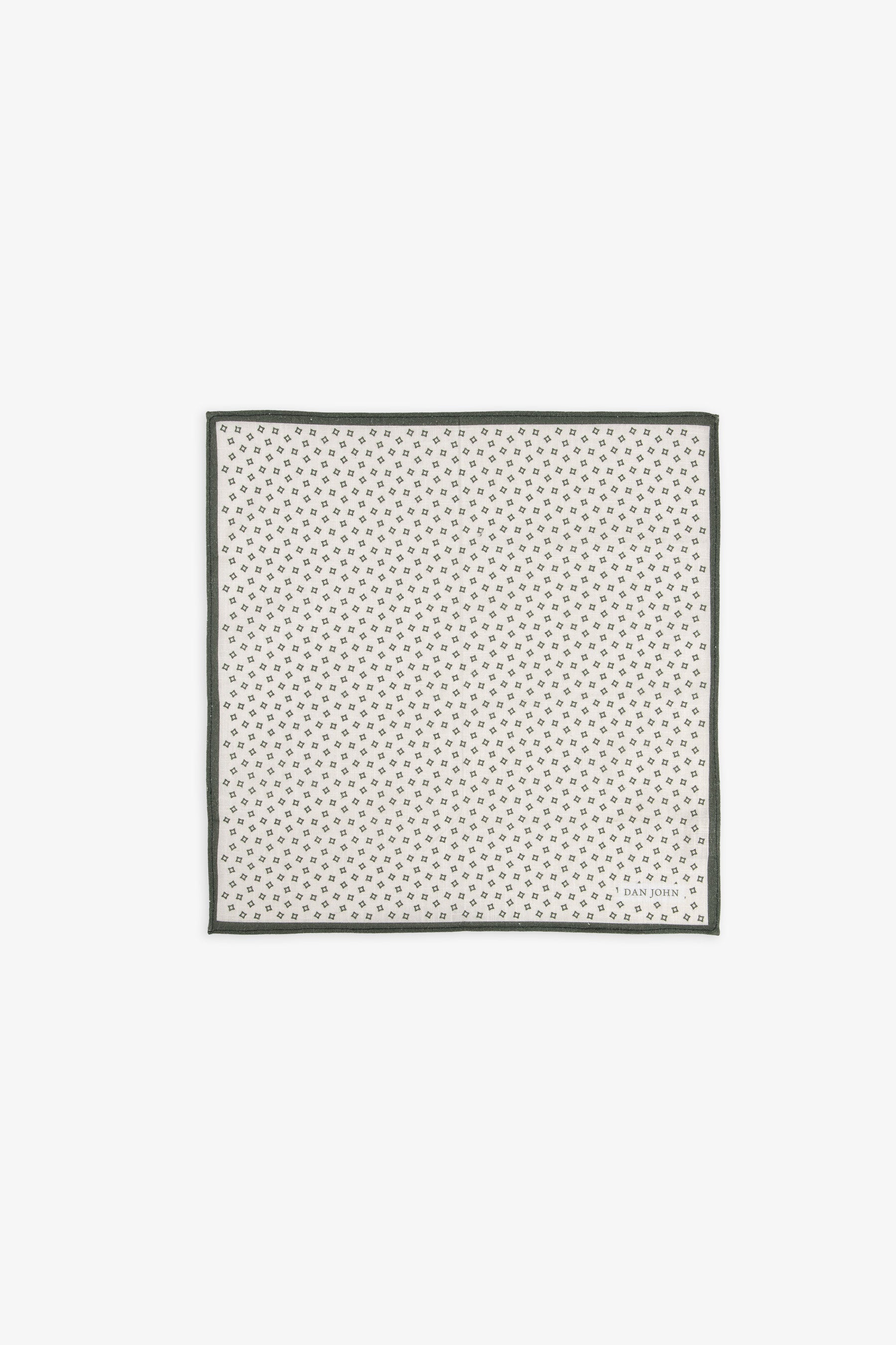 Pochette disegno micro fiore panna-Dan John