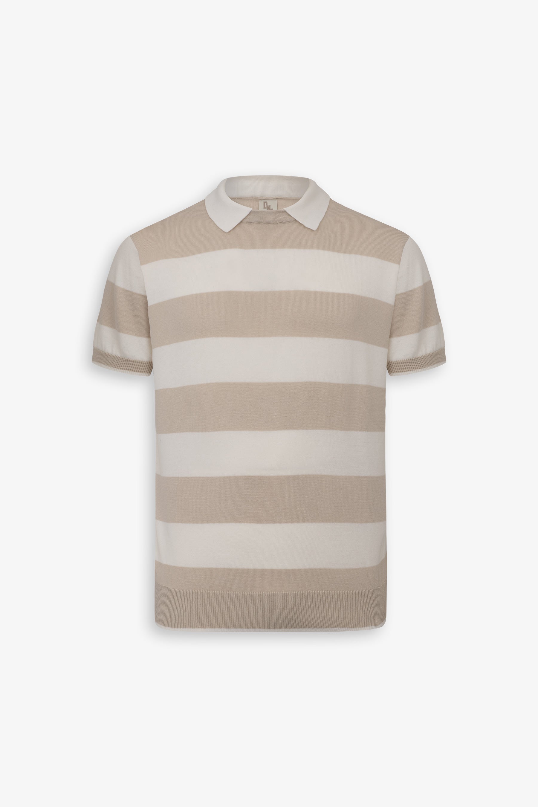 Polo a righe bicolore off white DNJ-Dan John