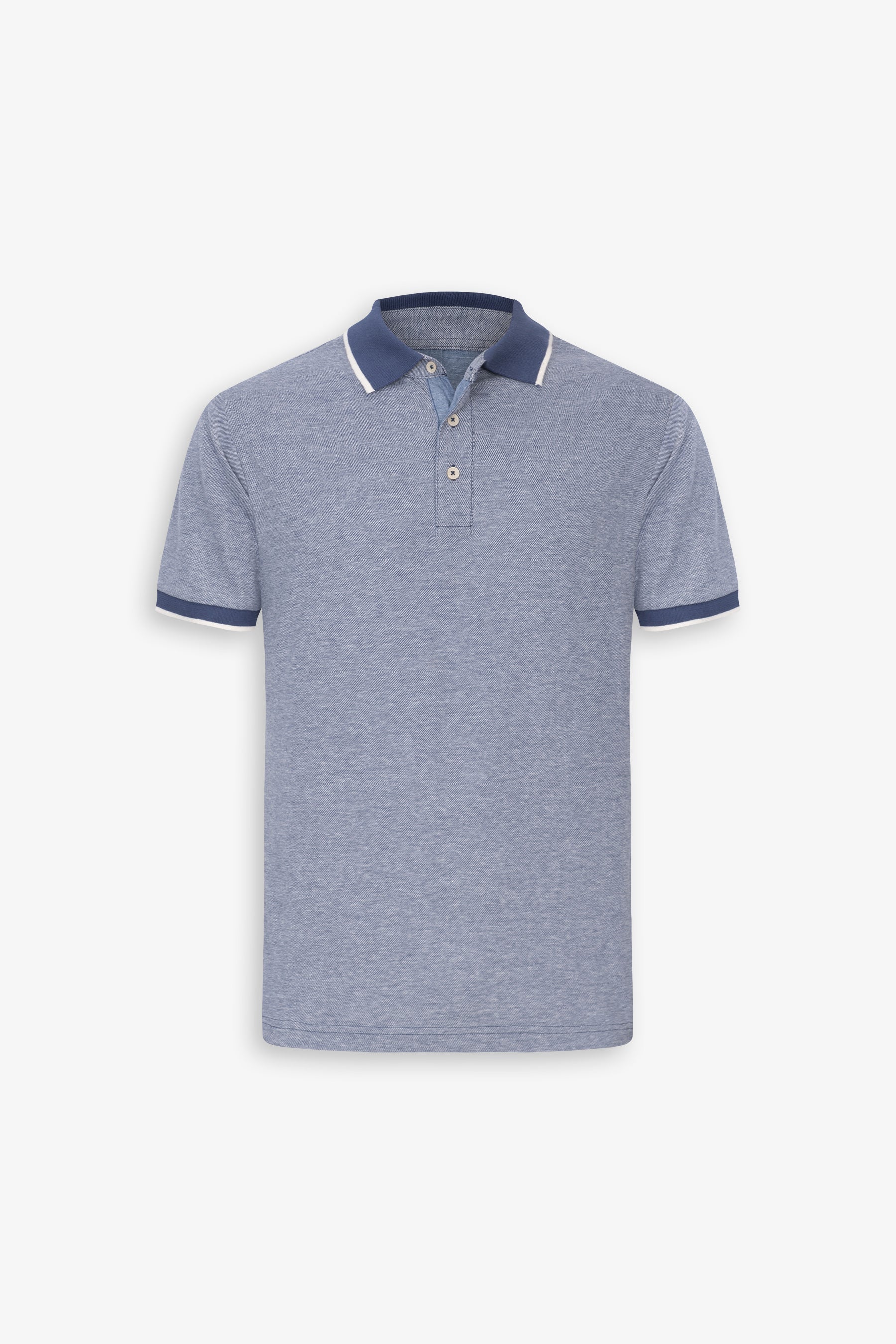 Polo collo e profili in contrasto avion-Dan John