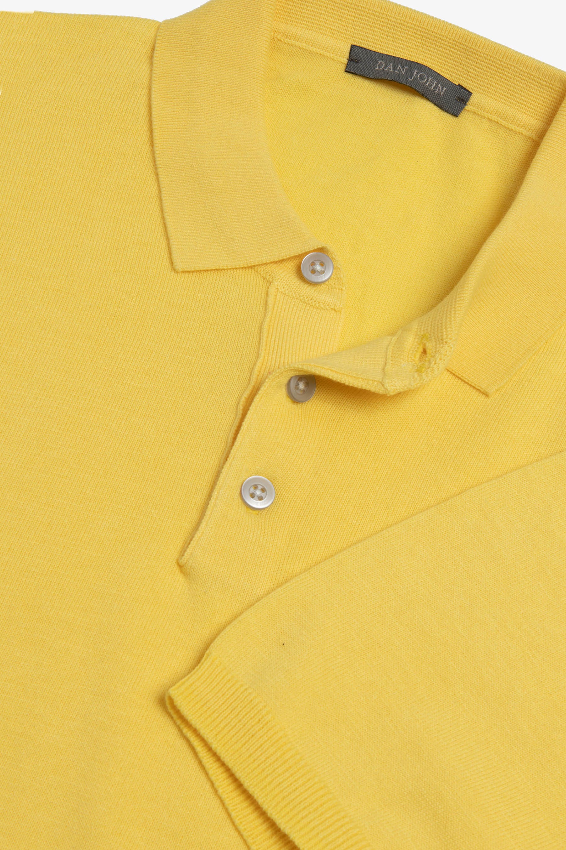 Polo in maglia gialla-Dan John