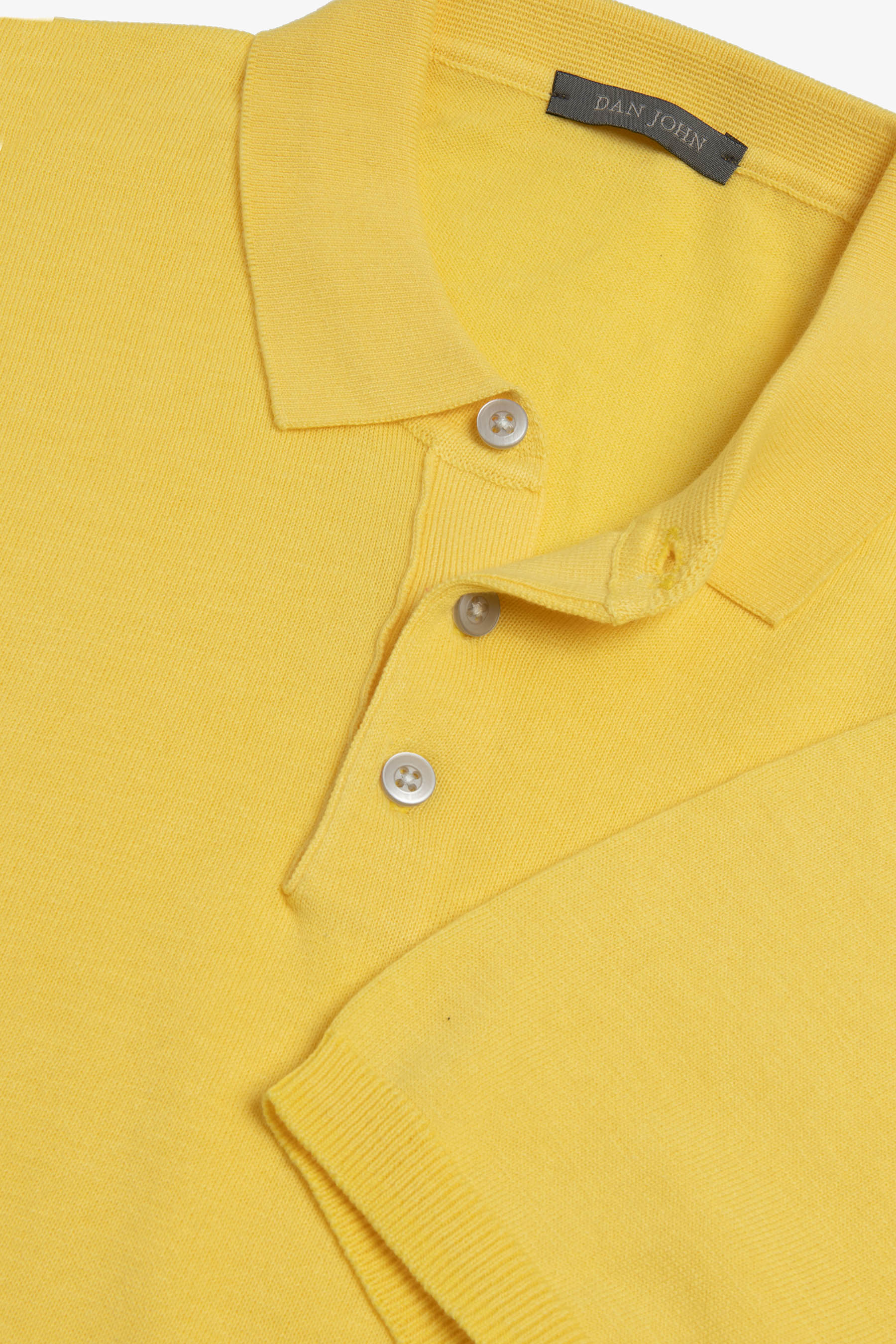Polo in maglia gialla-Dan John