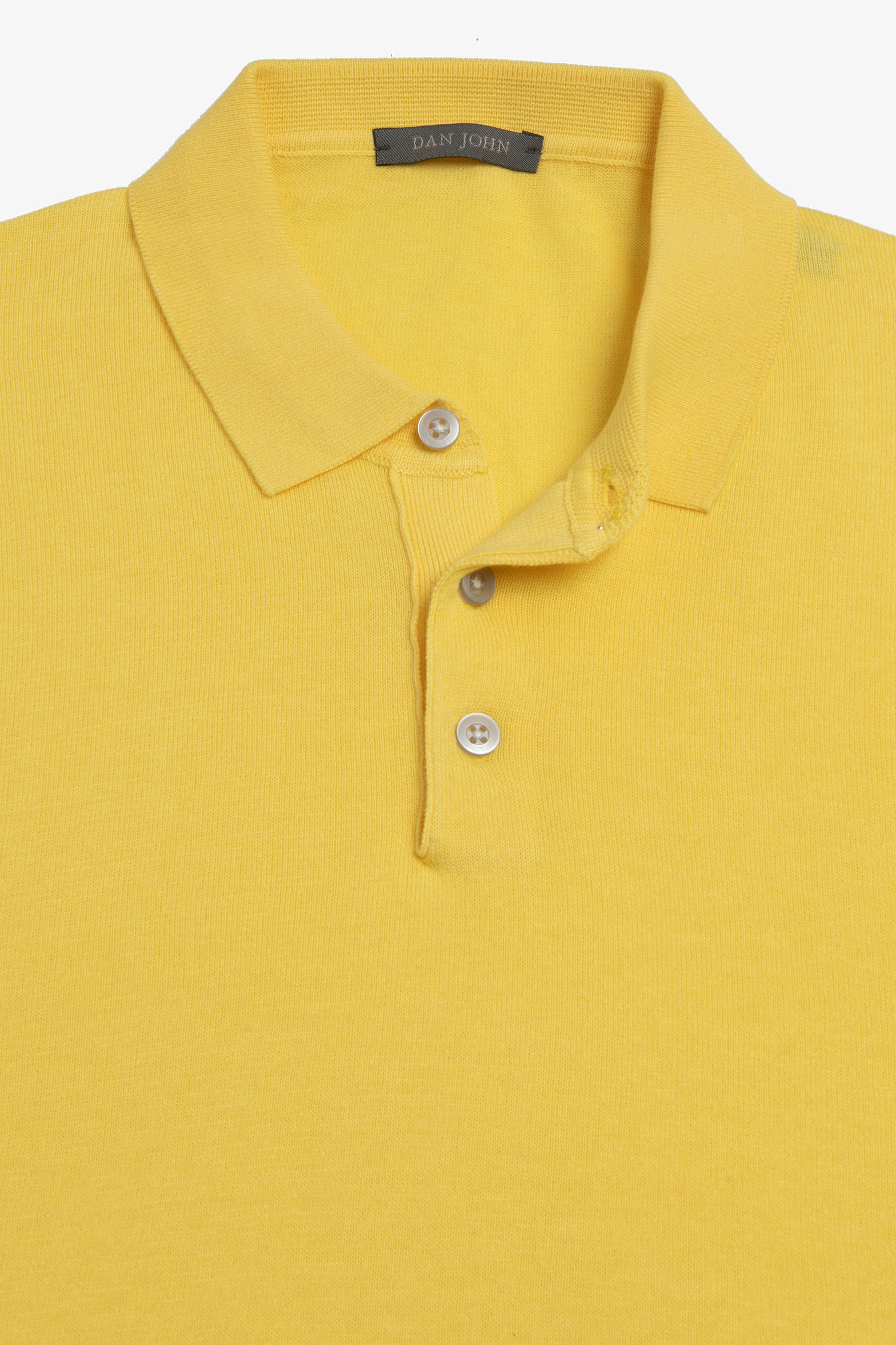 Polo in maglia gialla-Dan John
