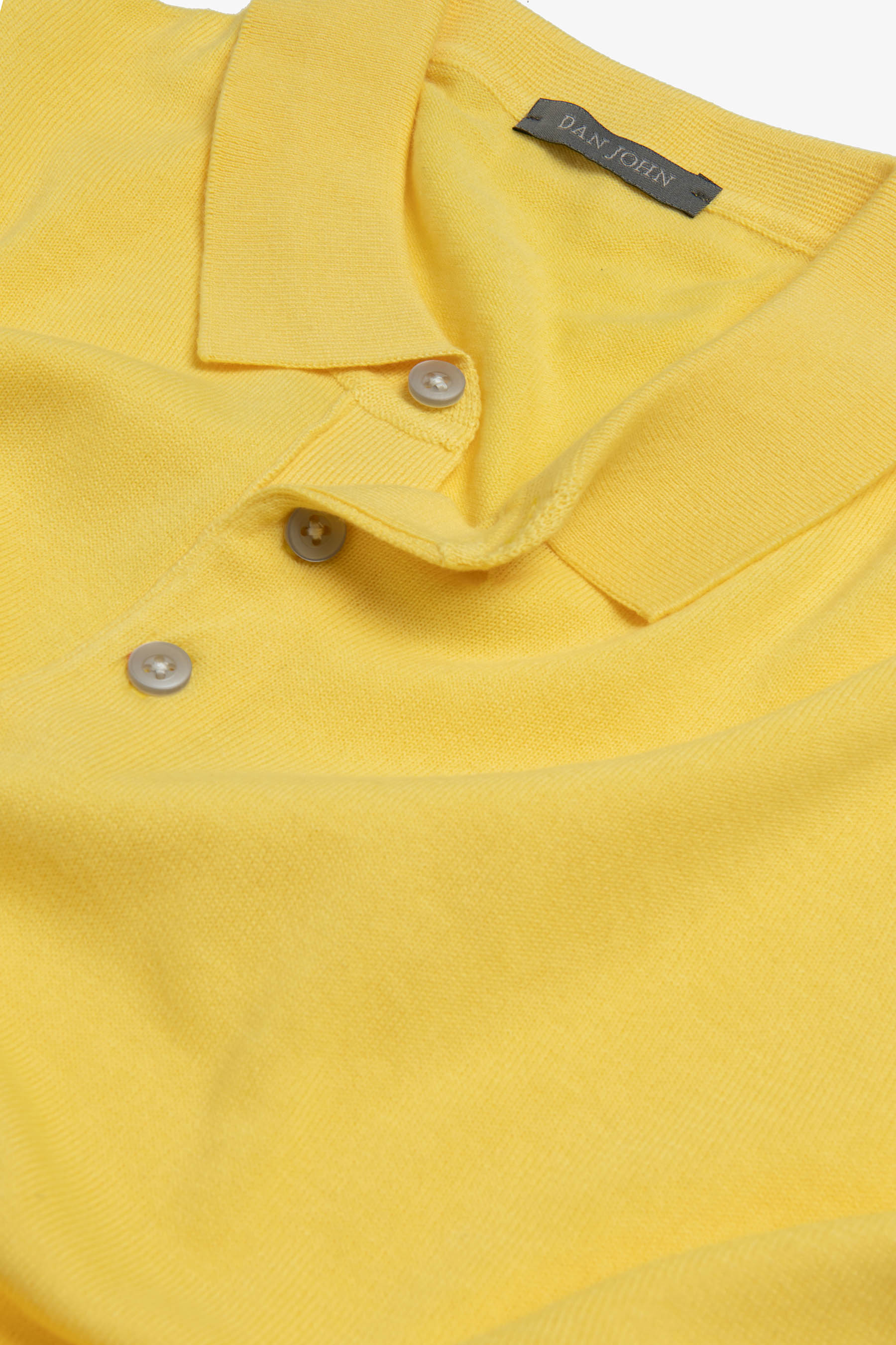 Polo in maglia gialla-Dan John
