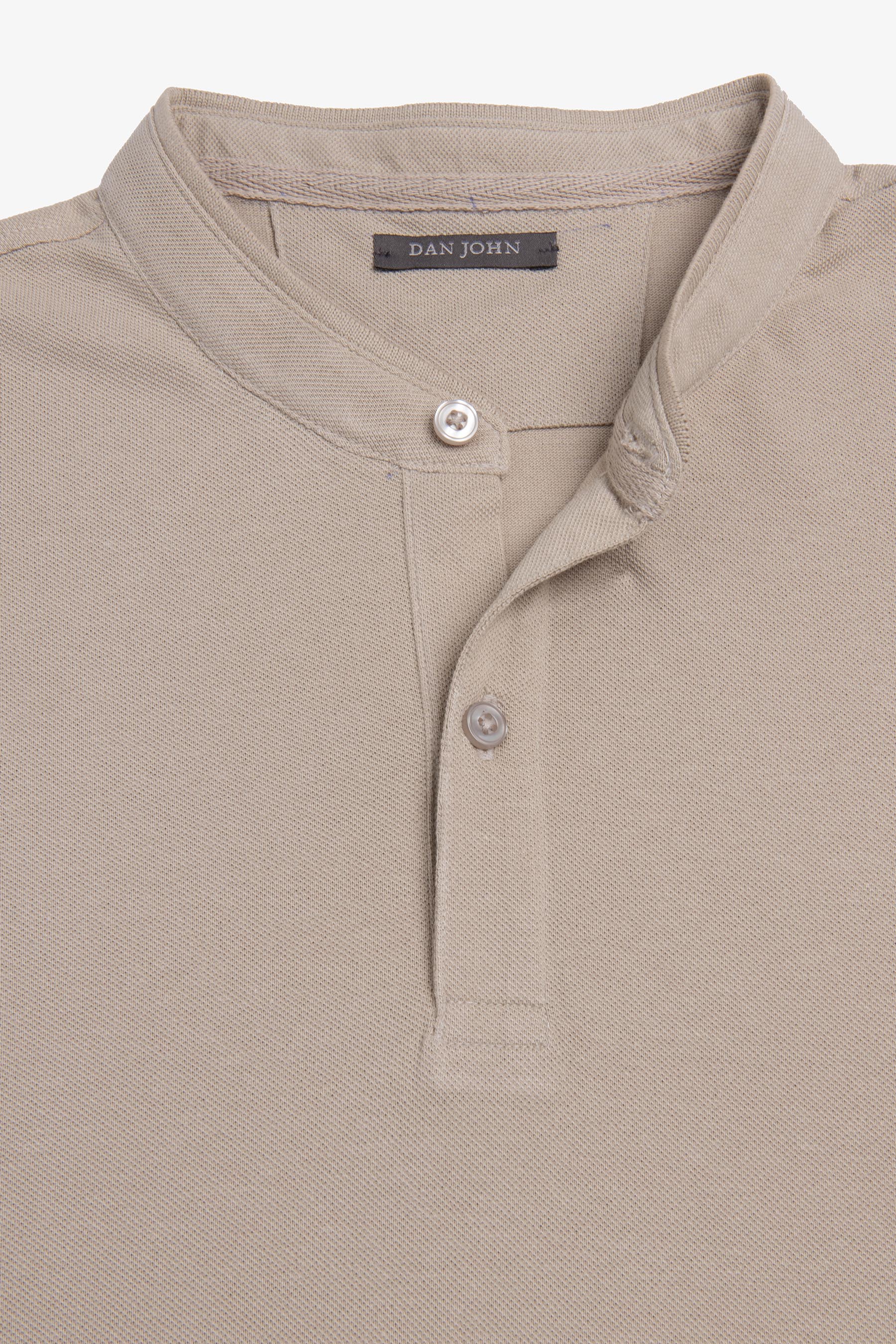 Polo piquet collo coreano corda-Dan John